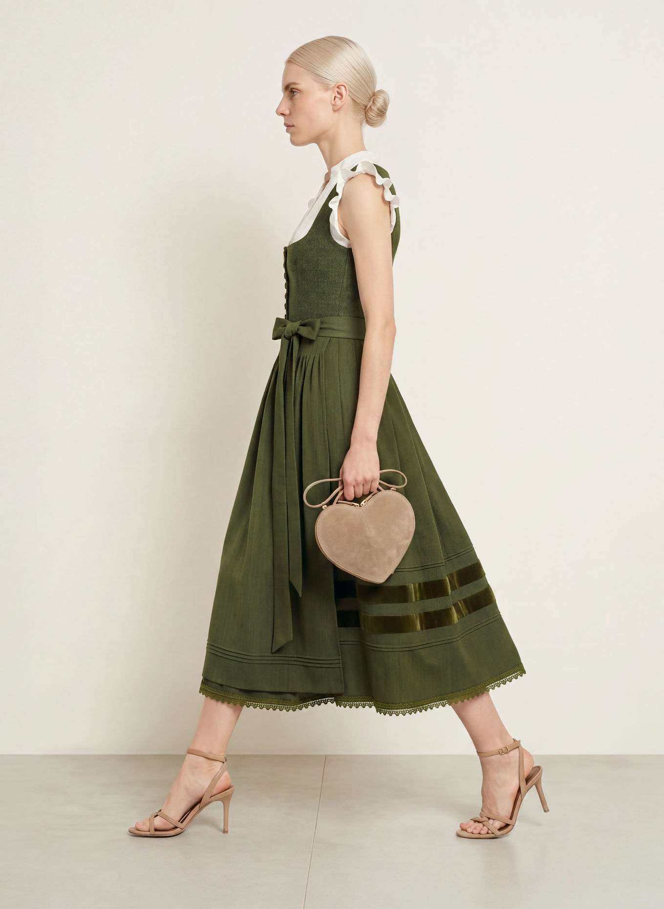 SPORTALM Dirndl: OLIVE