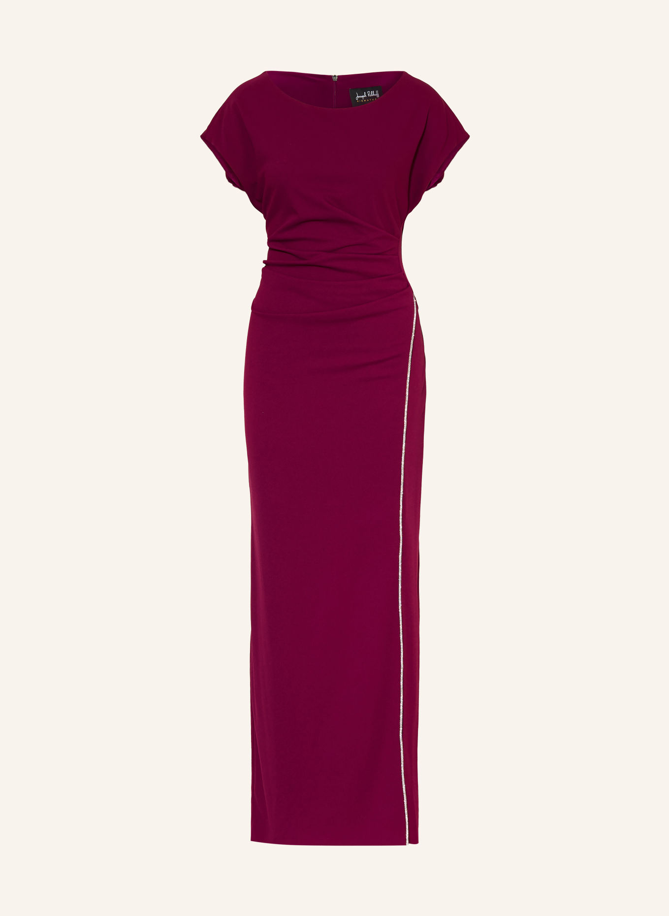 Joseph Ribkoff SIGNATURE Evening dress with gemstones: FUCHSIA