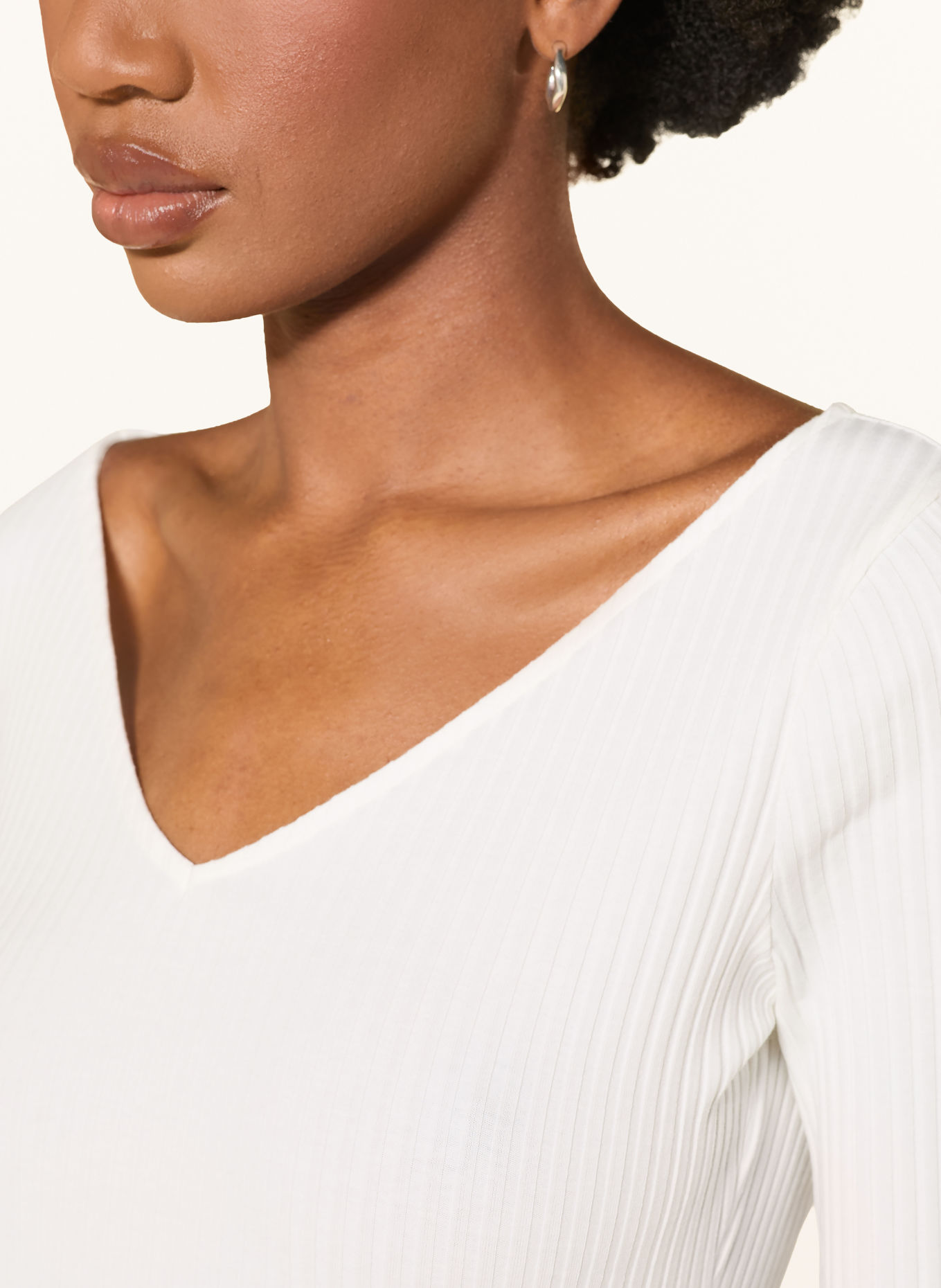 HUGO Longsleeve DUMILLE: WIT