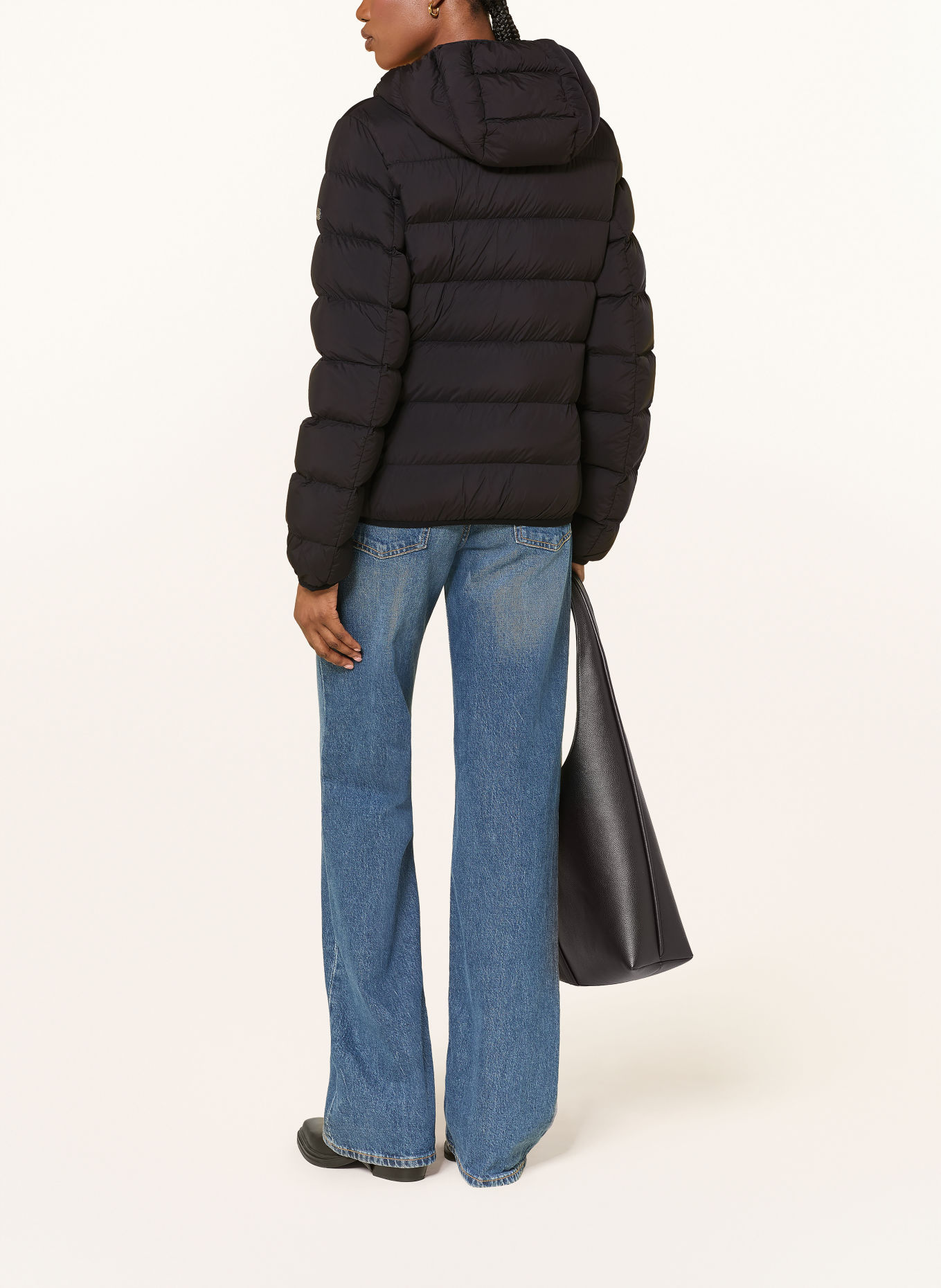 HUGO FANDINE Lightweight Down Jacket: BLACK