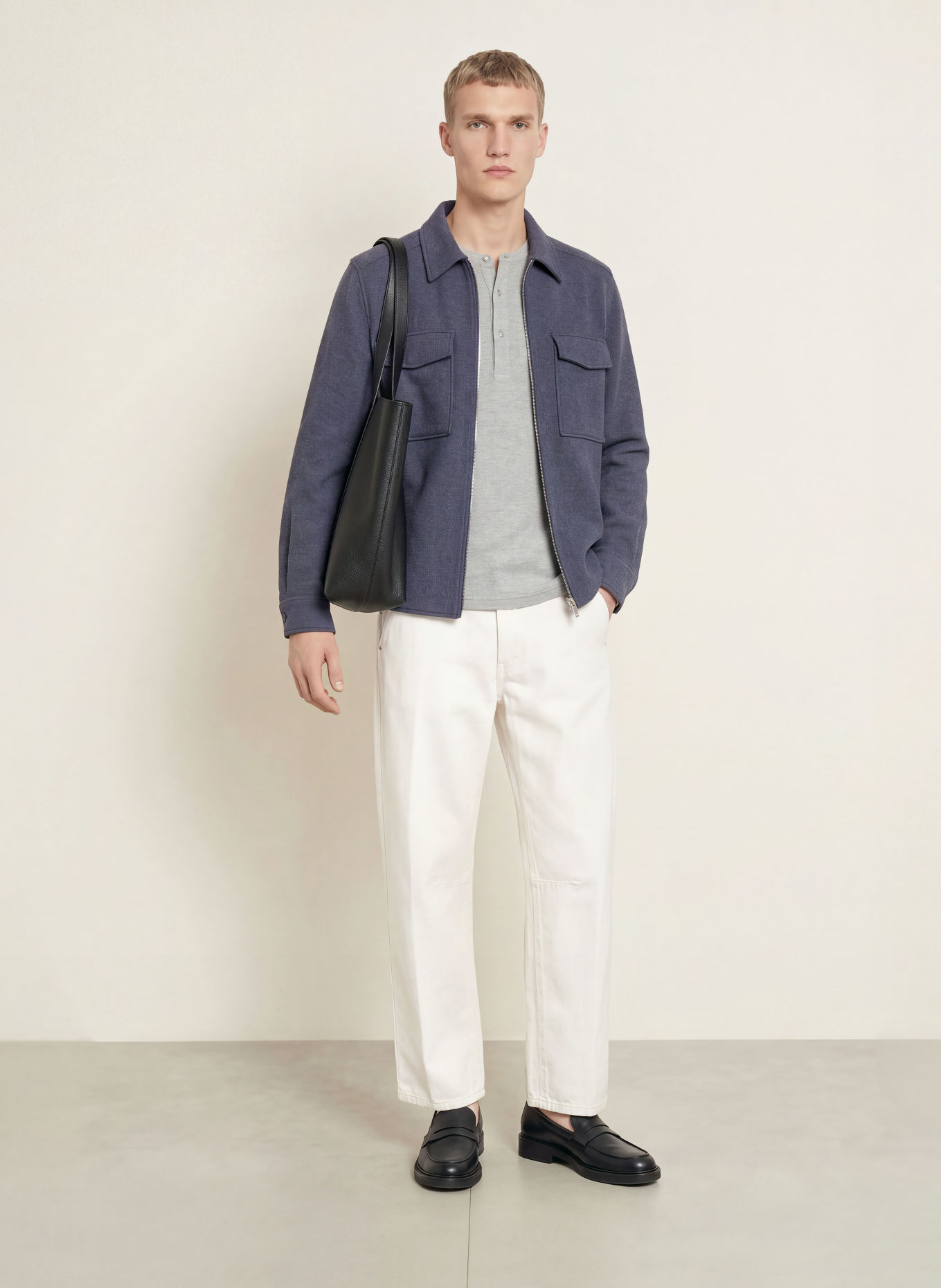 DRYKORN Overjacket GUNRAY: DUNKELBLAU
