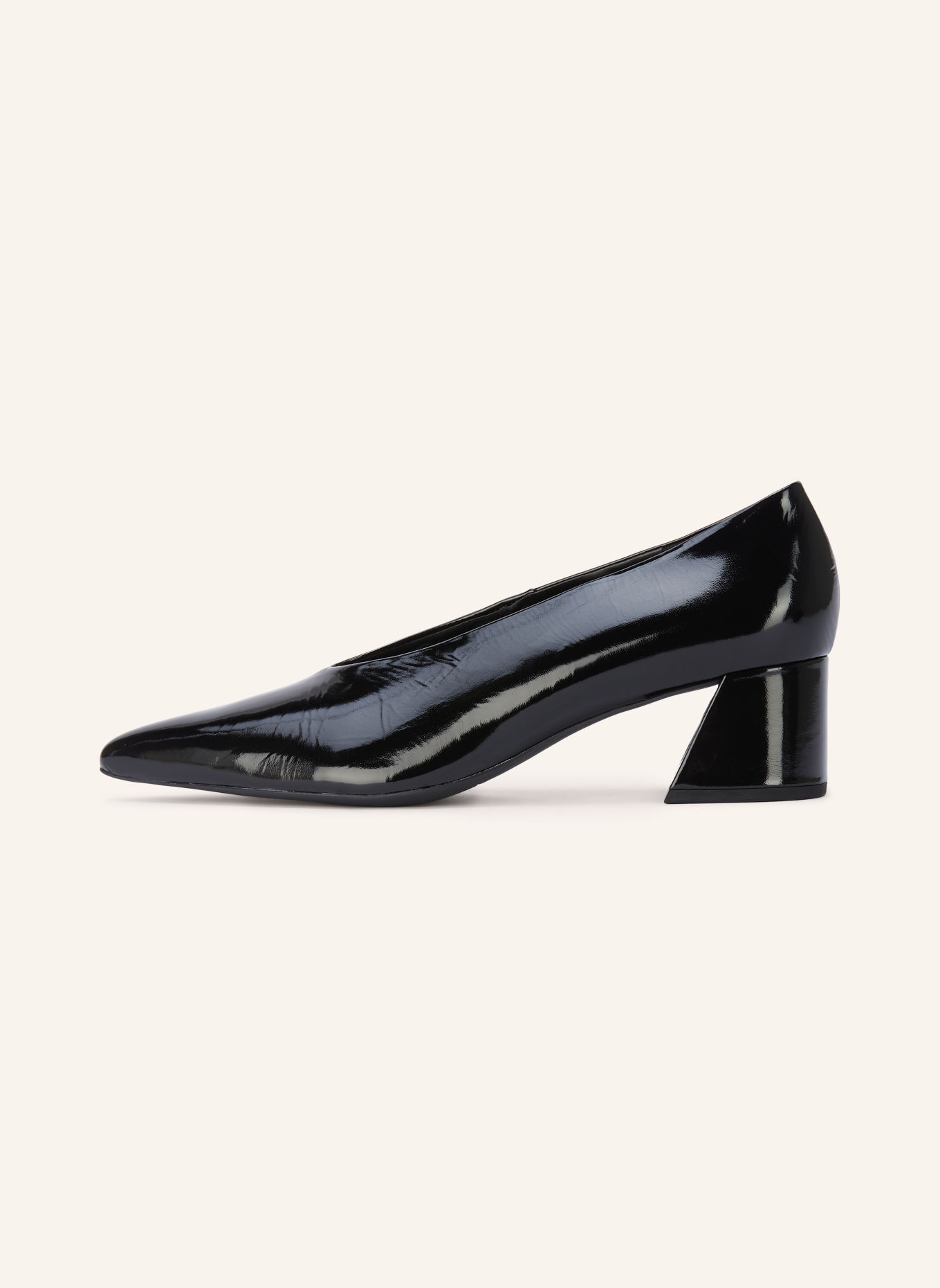 Högl Escarpins en cuir verni: NOIR