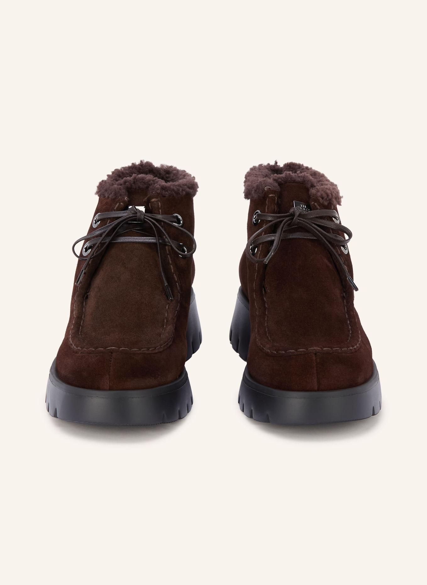 Högl Lace-up boots: DARK BROWN