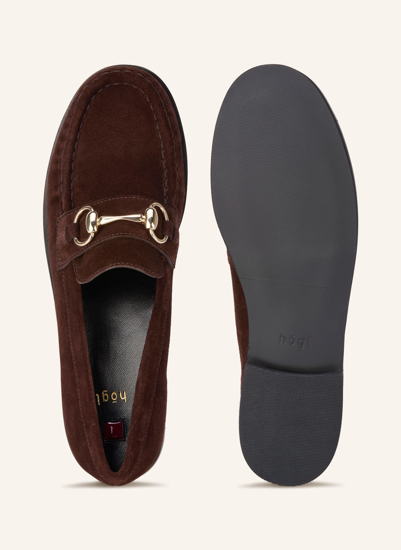 Högl Loafer: DUNKELBRAUN
