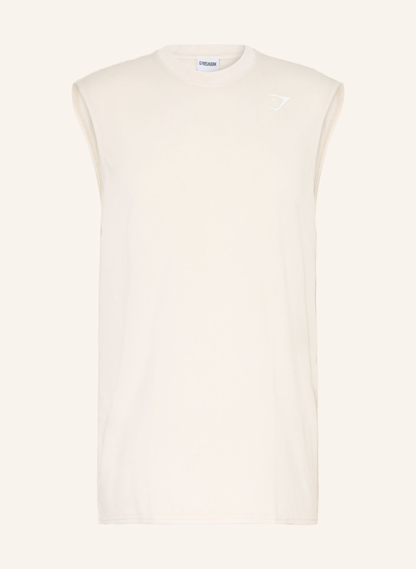GYMSHARK Tanktop WASHED PASTELS: ECRU