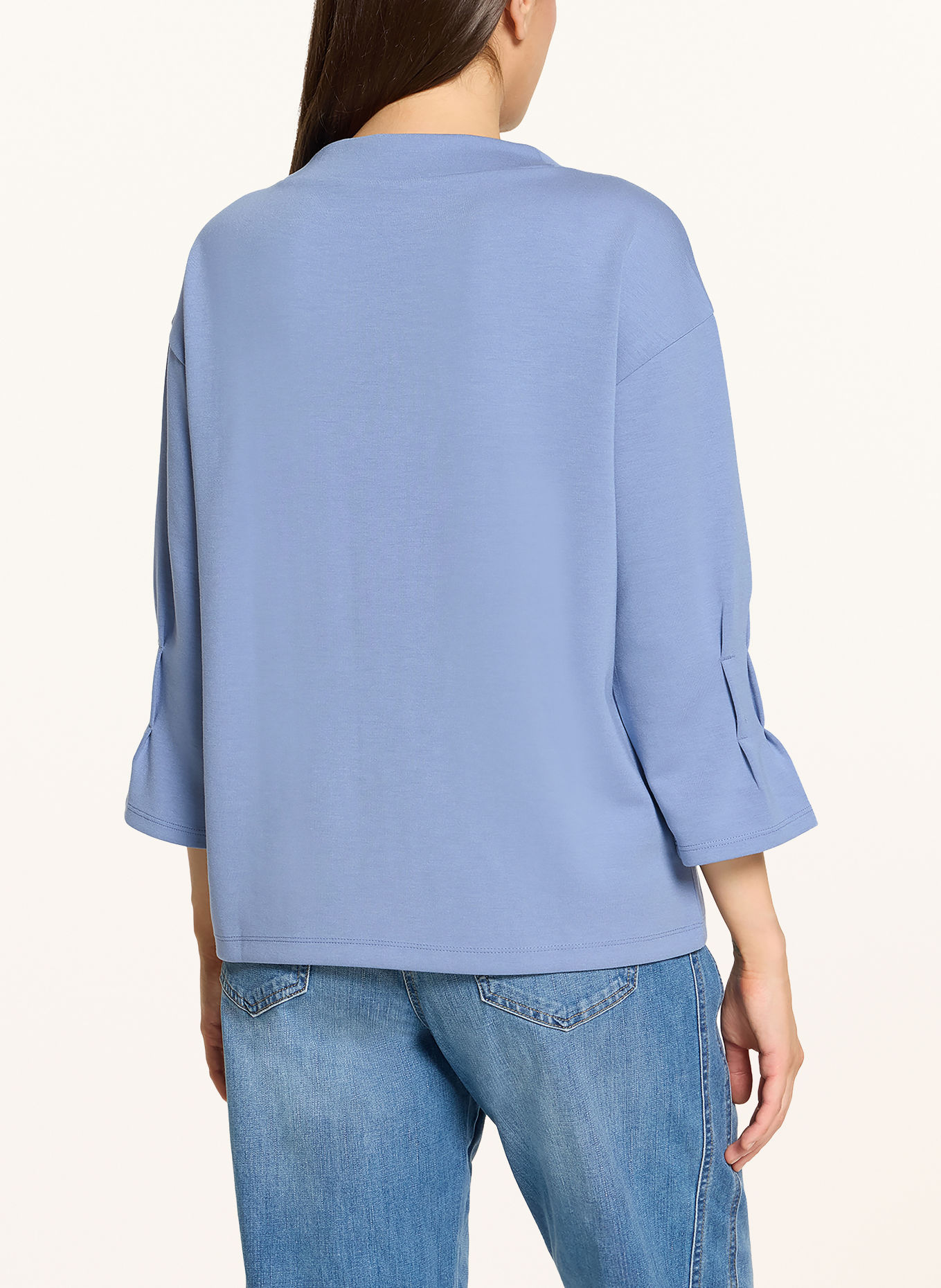 Betty Barclay Sweatshirt met 3/4-mouwen: BLAUWGRIJS