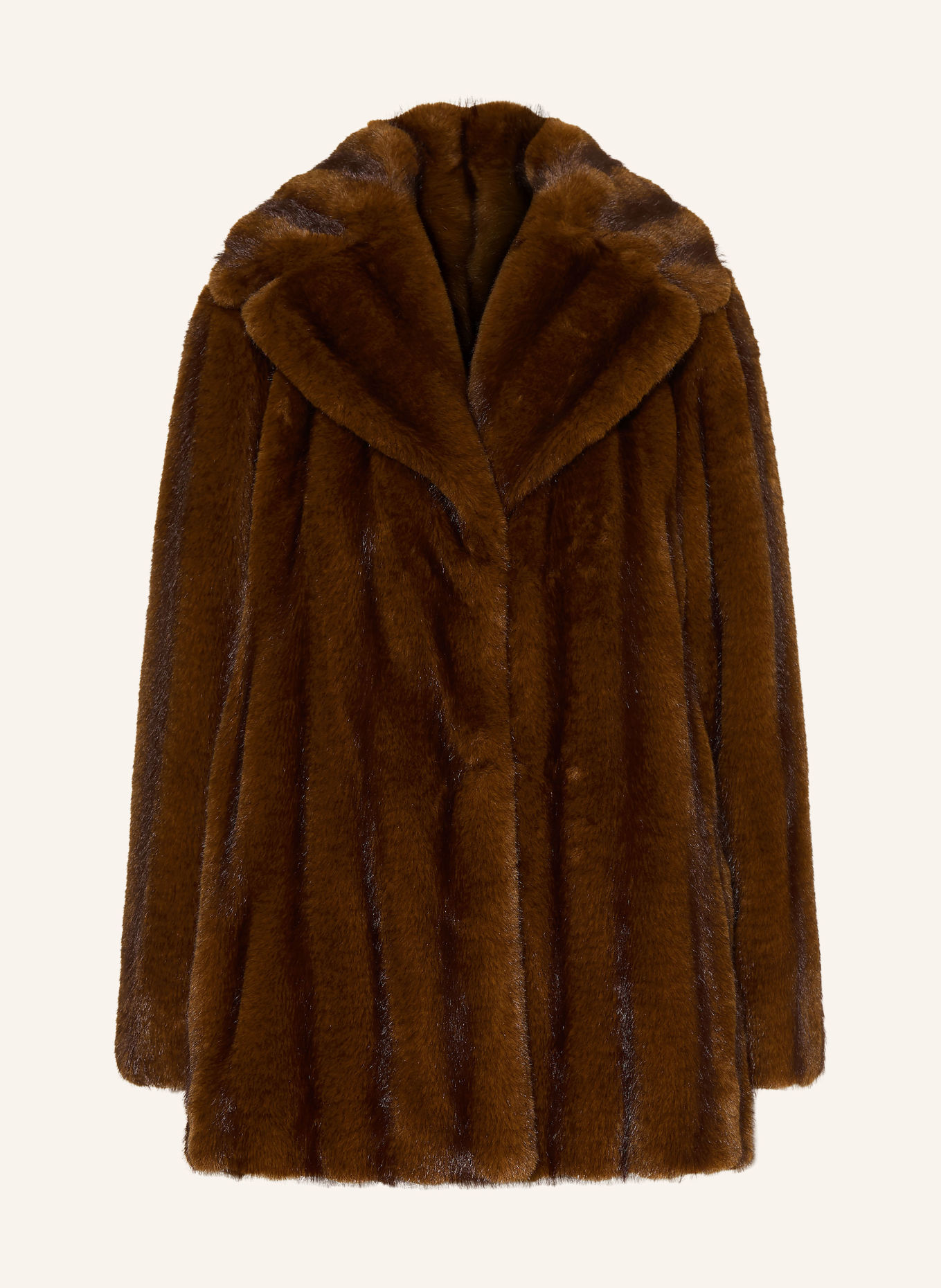 Max Mara STUDIO Kurtka ze sztucznego futra NEO: CIEMNOBRĄZOWY