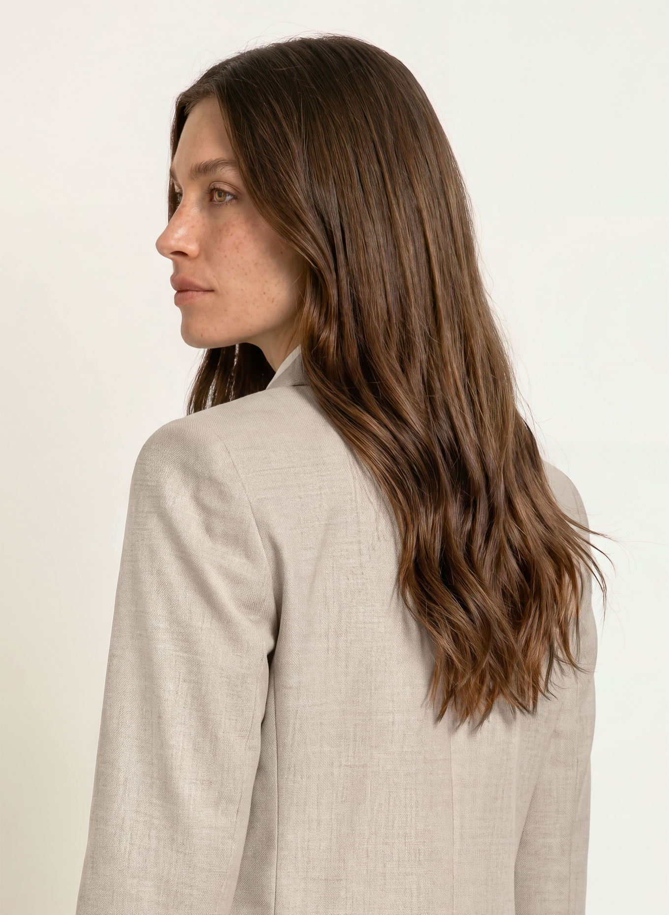 Max Mara STUDIO Blazer EDITO i flanell: BEIGE