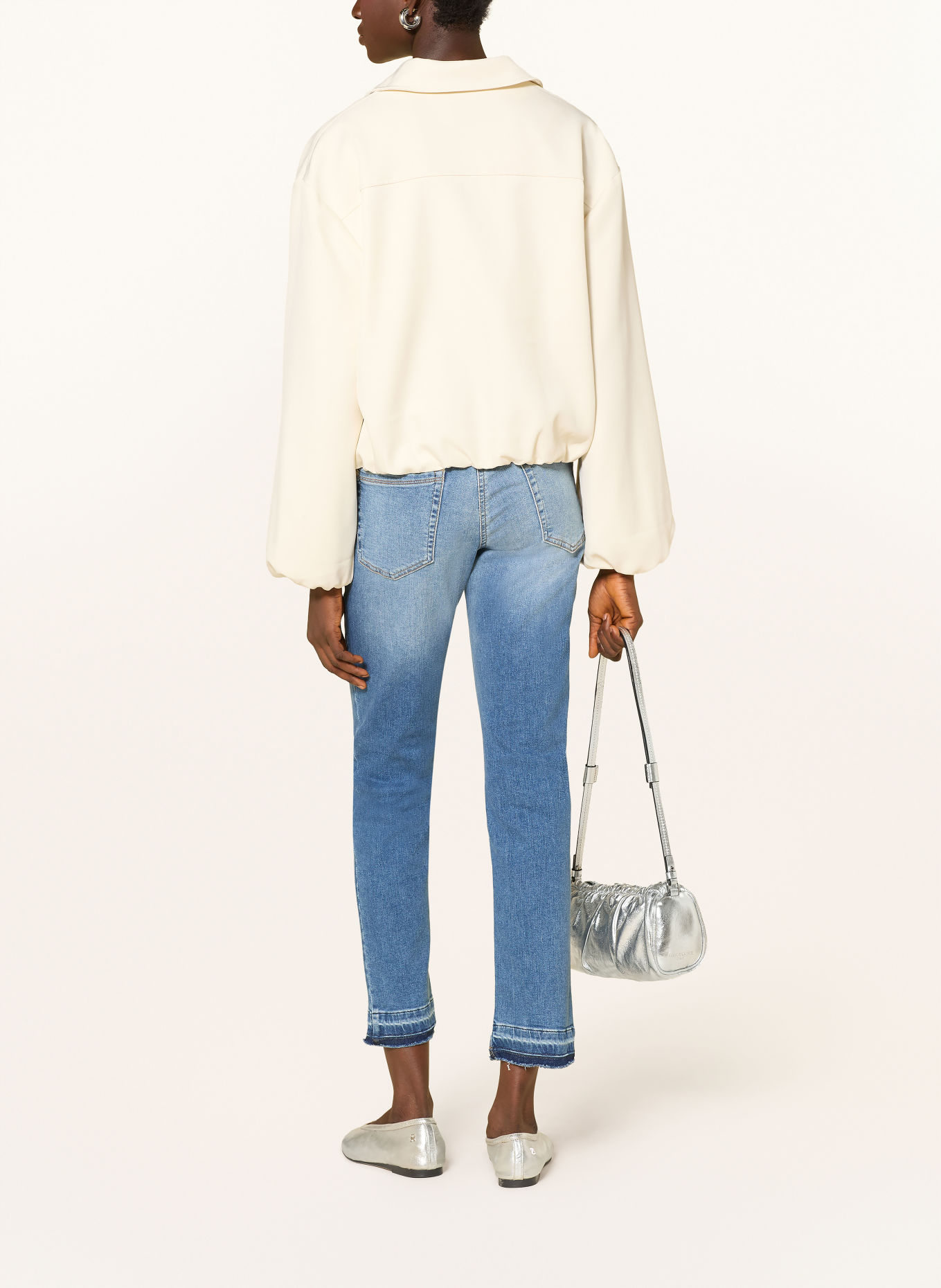 Betty Barclay Skinny jeans met sierstenen: 8619 Middle Blue Denim