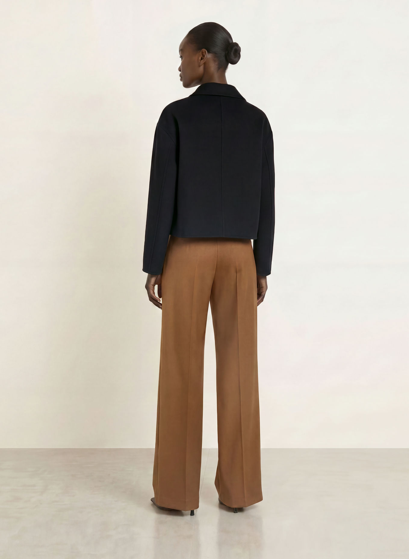 Max Mara STUDIO Marlene-broek COCCO: COGNAC