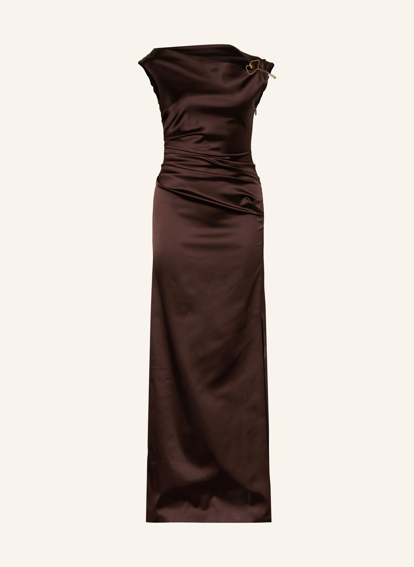 Max Mara Robe de soirée DREAM: MARRON FONCÉ