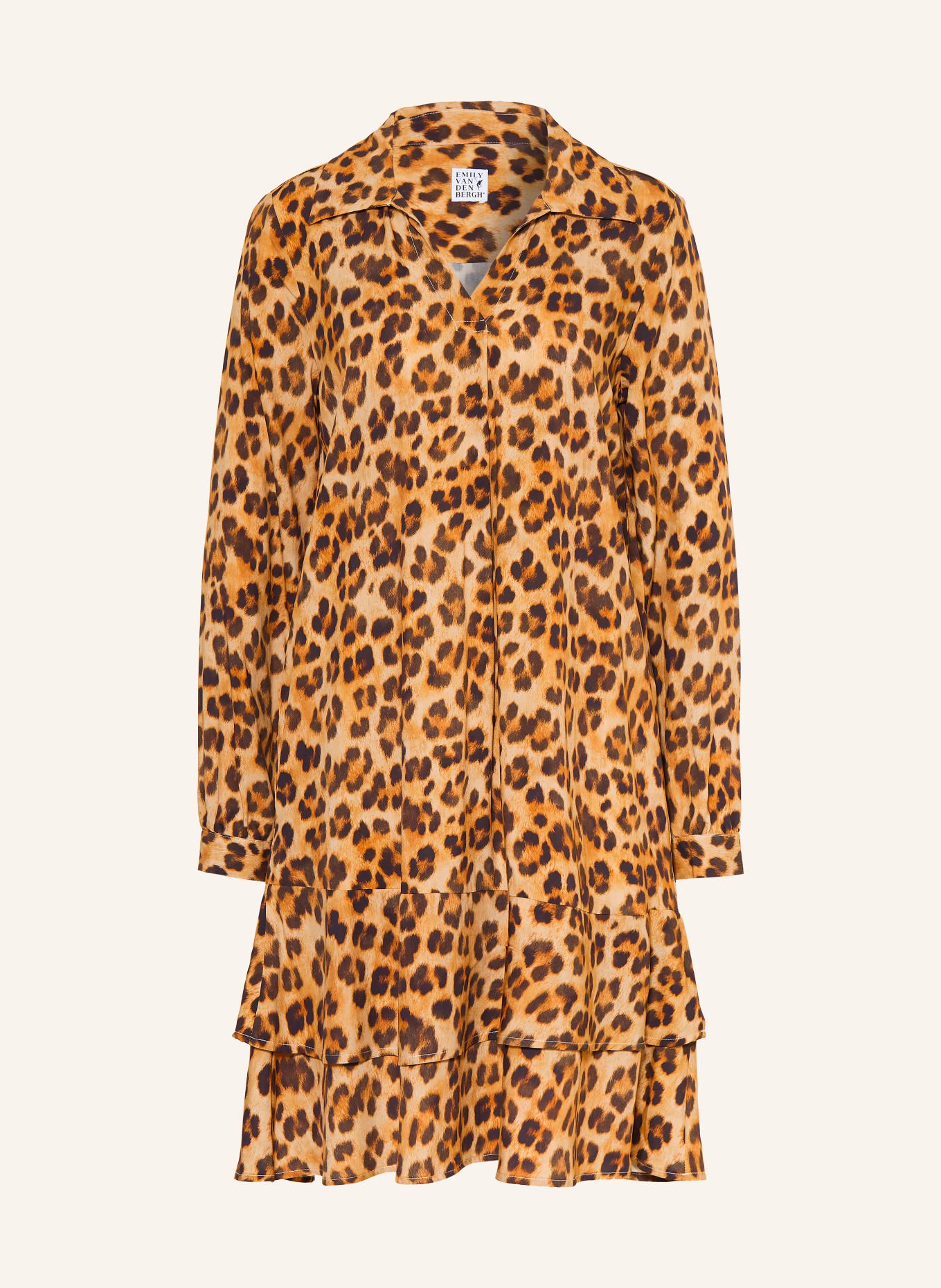 Emily VAN DEN BERGH Robe: ORANGE FONCÉ / CHAMEAU / MARRON FONCÉ