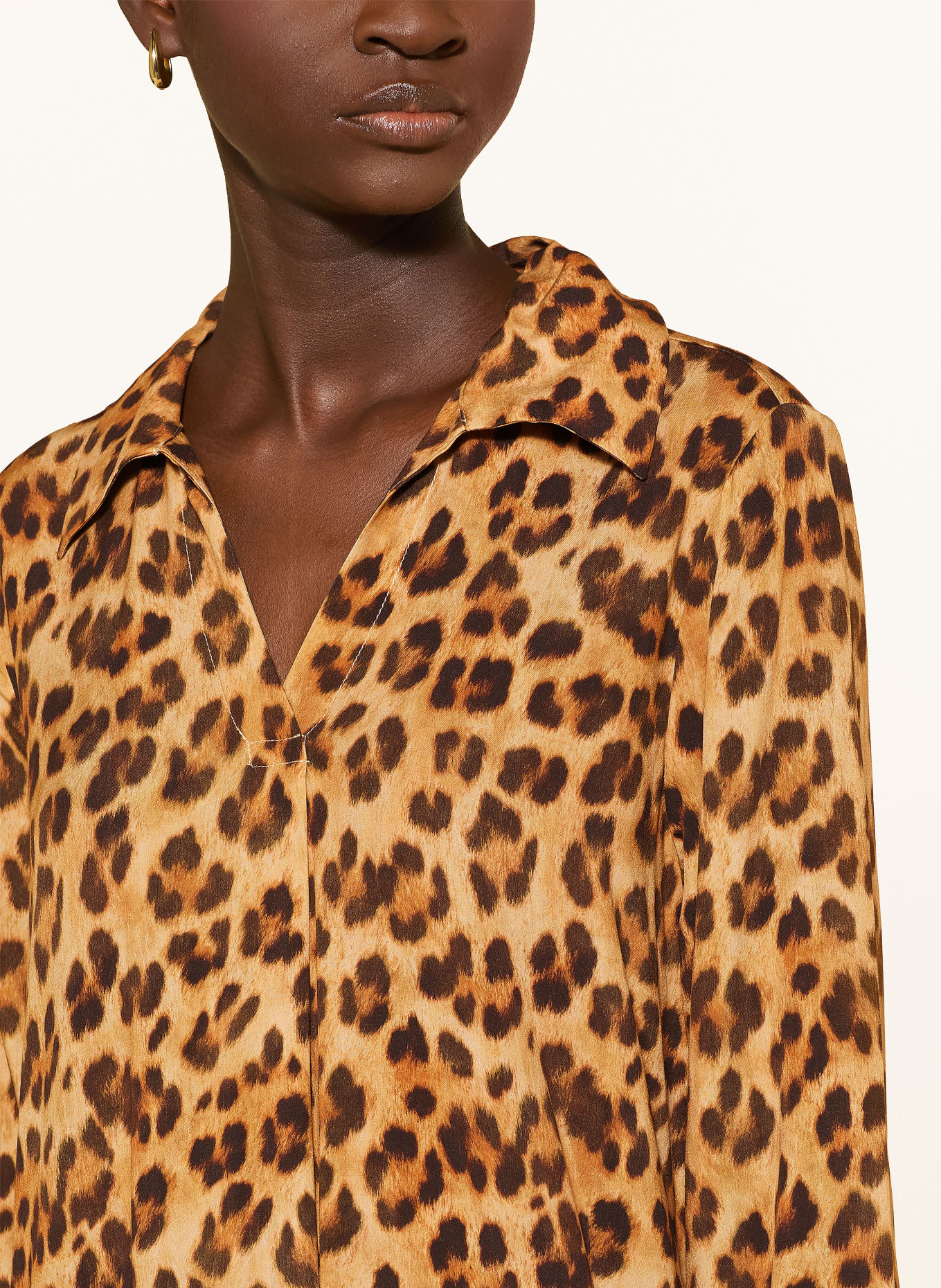 Emily VAN DEN BERGH Robe: ORANGE FONCÉ / CHAMEAU / MARRON FONCÉ