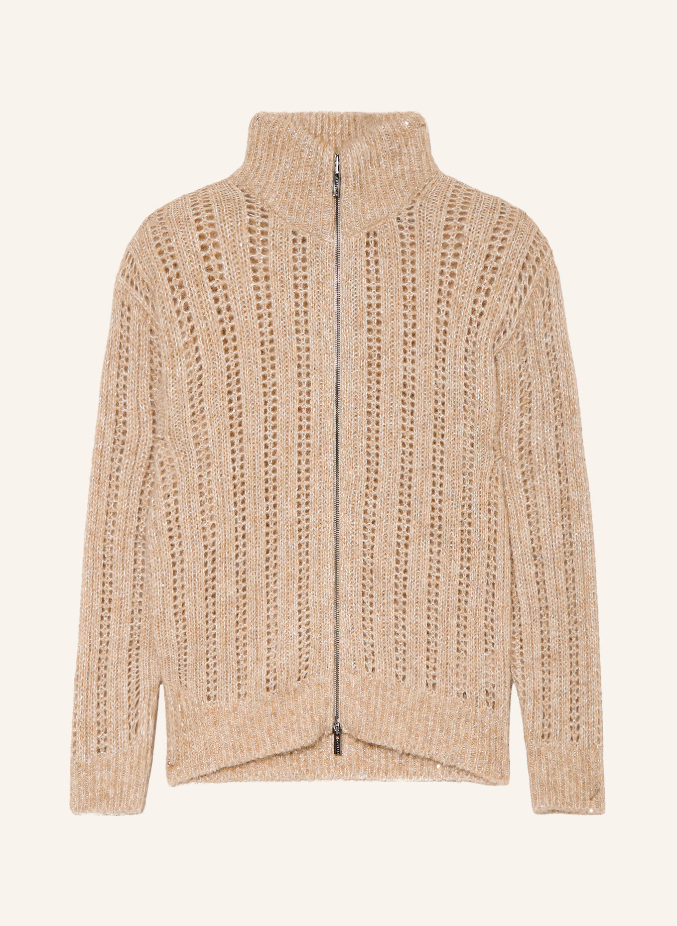 PESERICO Strickjacke: BEIGE