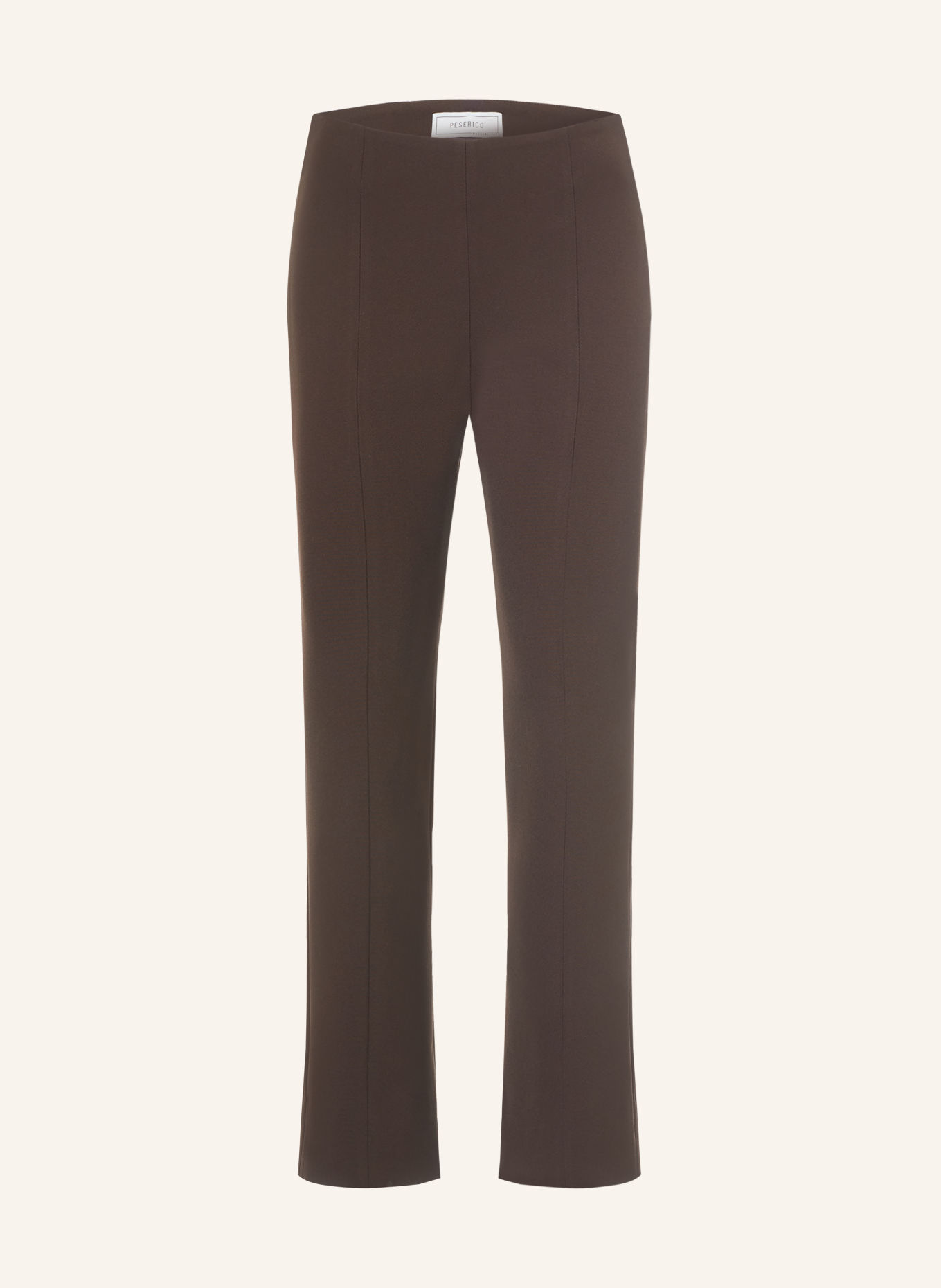 PESERICO Broek: MARRON FONCÉ