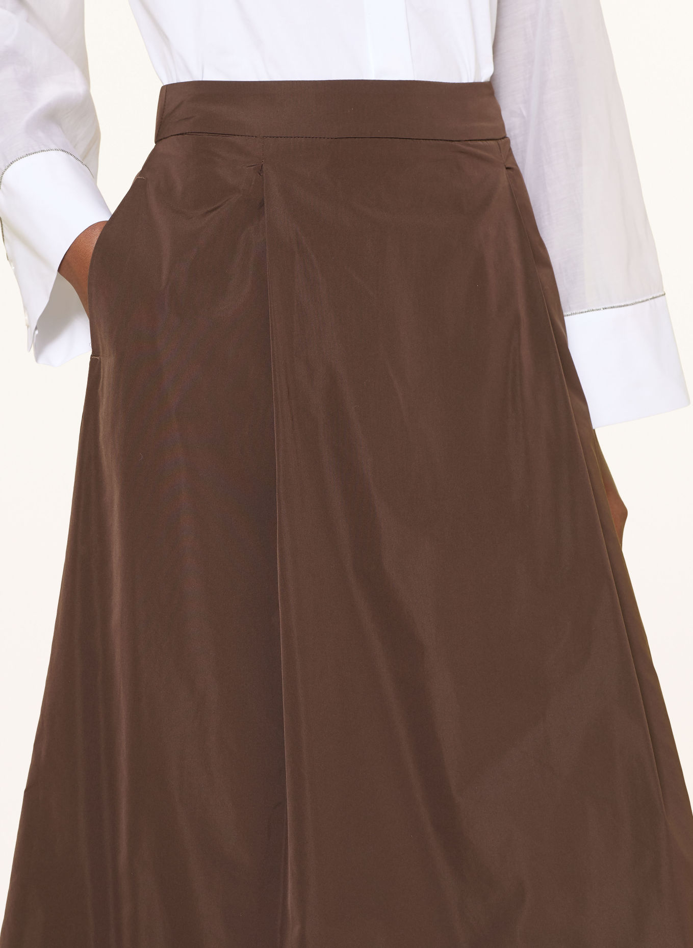 PESERICO Jupe: MARRON FONCÉ