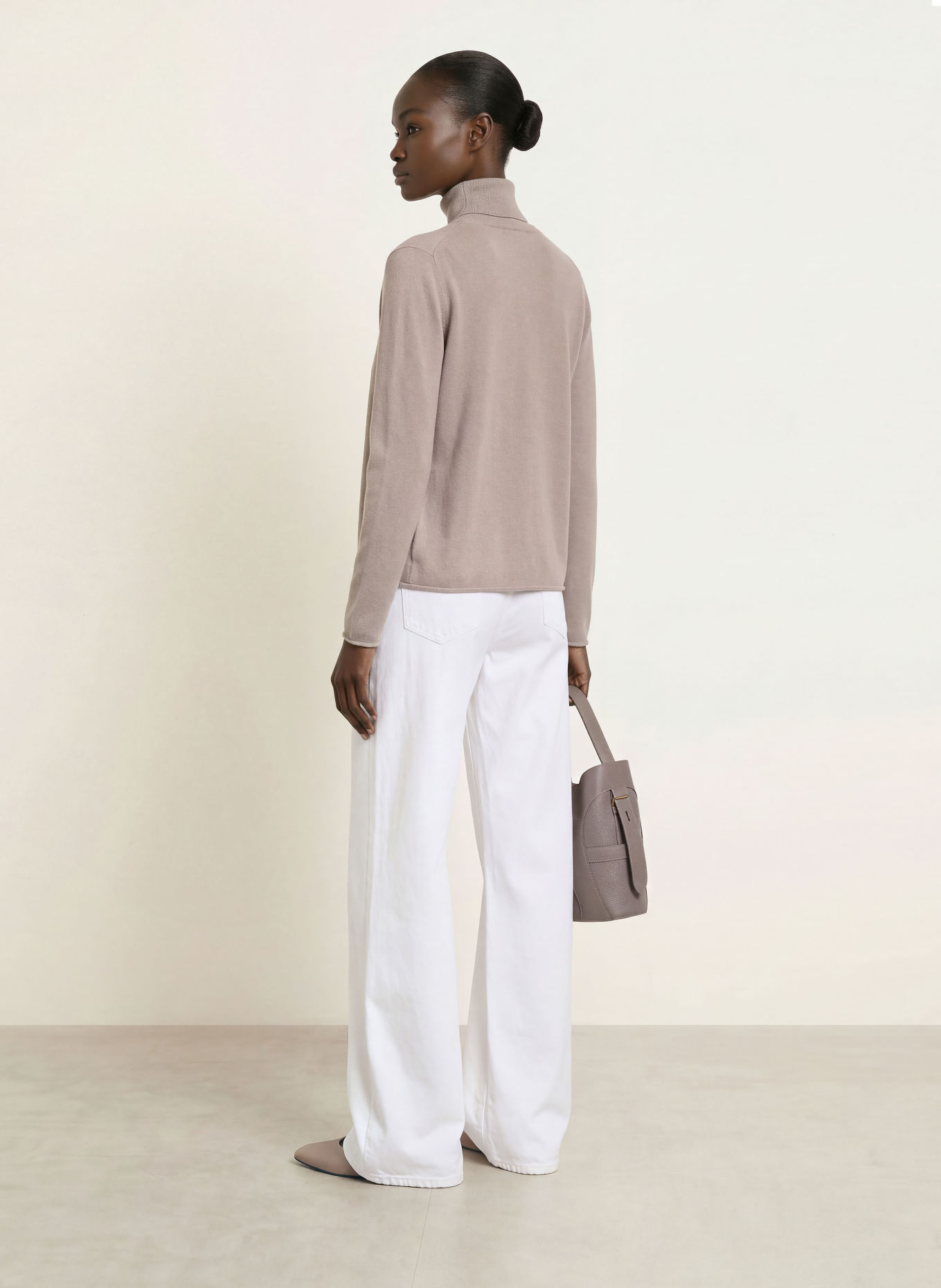 (THE MERCER) N.Y. Cashmere Cardigan: TAUPE
