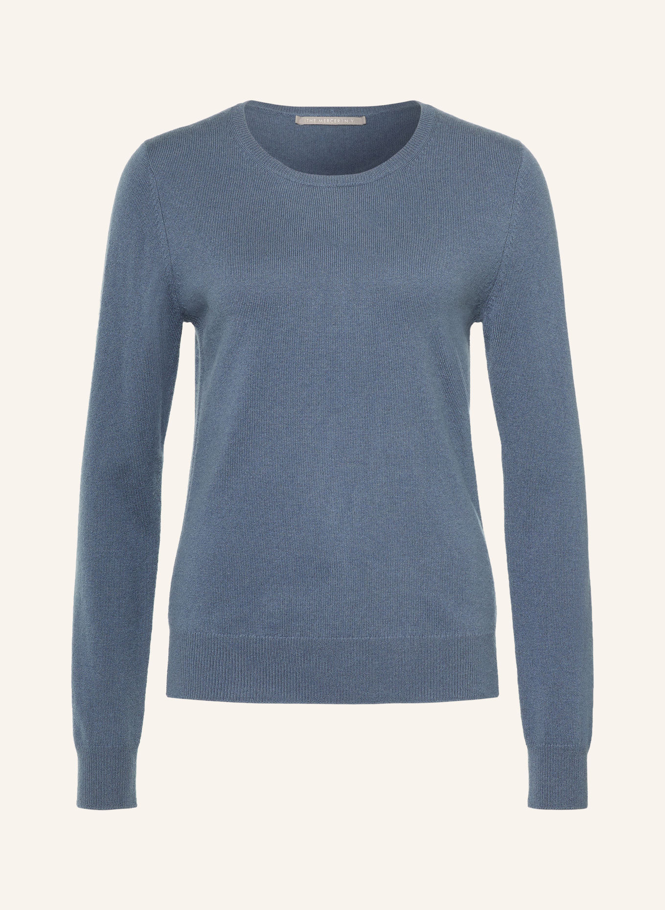 (THE MERCER) N.Y. Cashmere-Pullover: BLAUGRAU