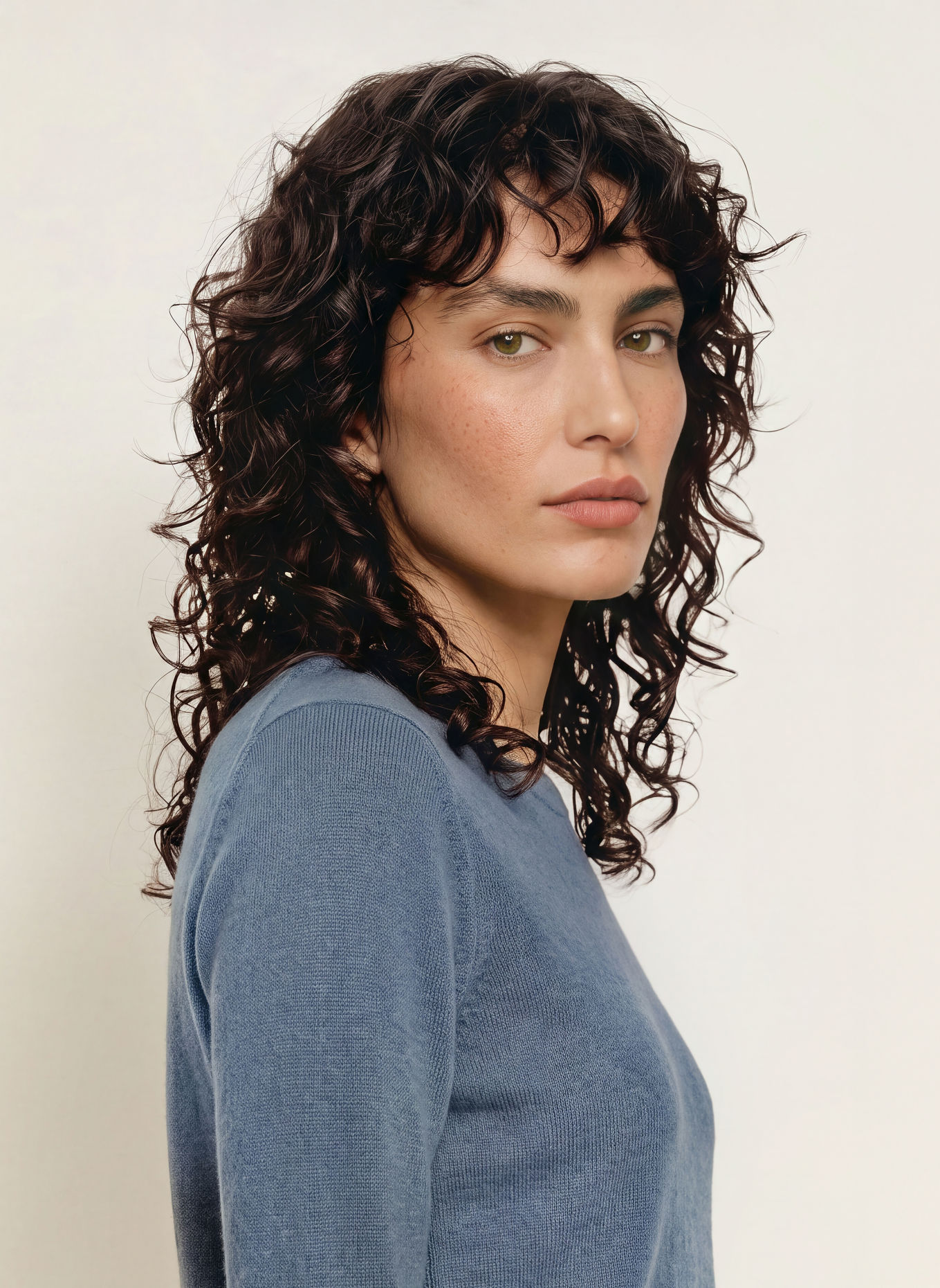 (THE MERCER) N.Y. Cashmere-Pullover: BLAUGRAU