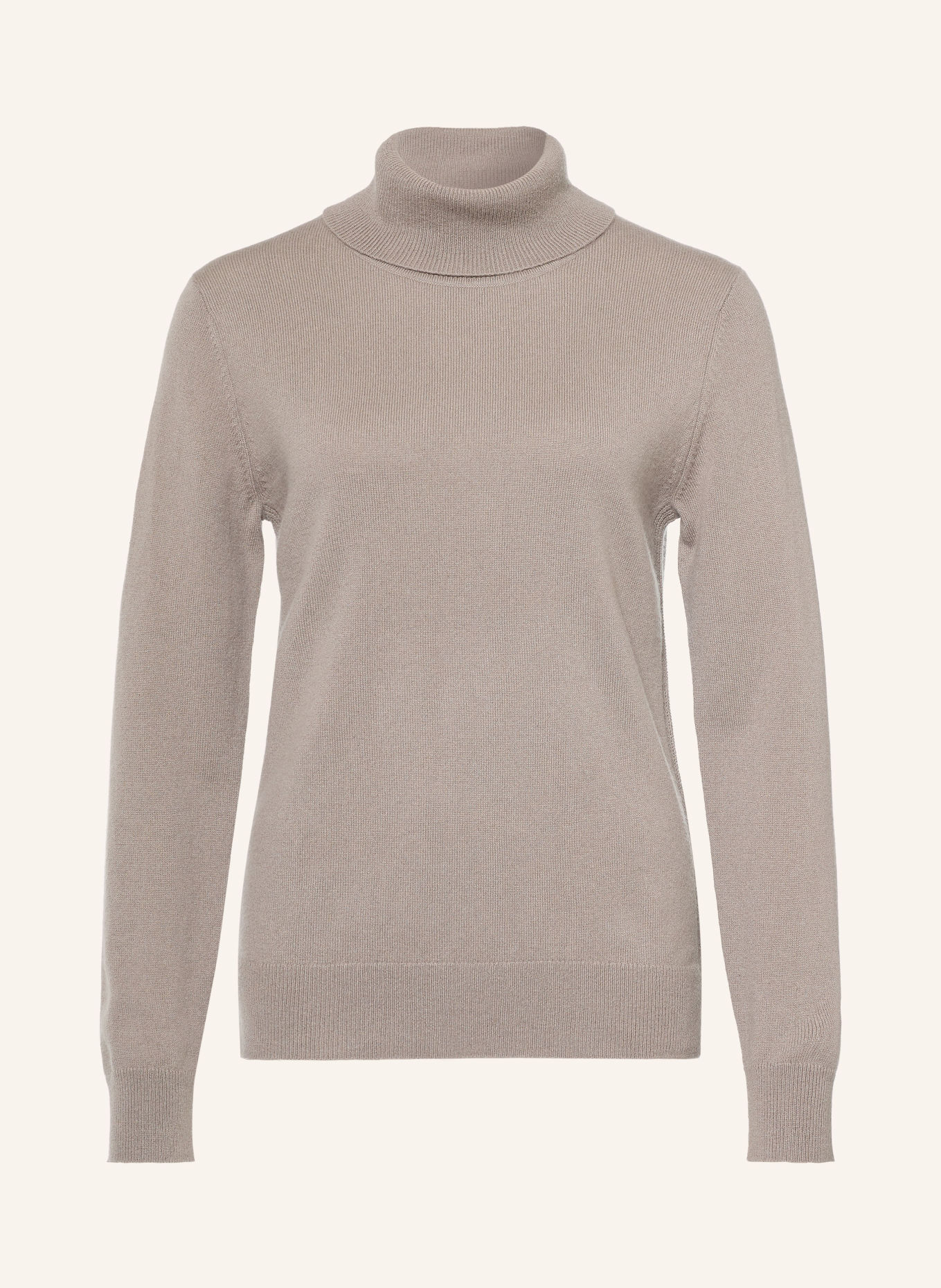 (THE MERCER) N.Y. Rollkragenpullover aus Cashmere: TAUPE