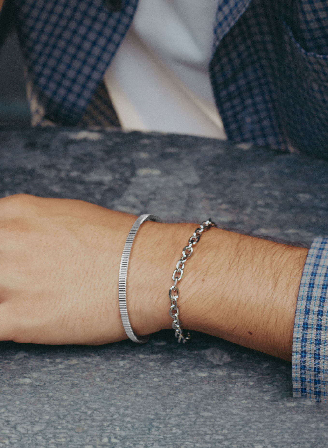 EDBLAD Armring HARPER: SILVER