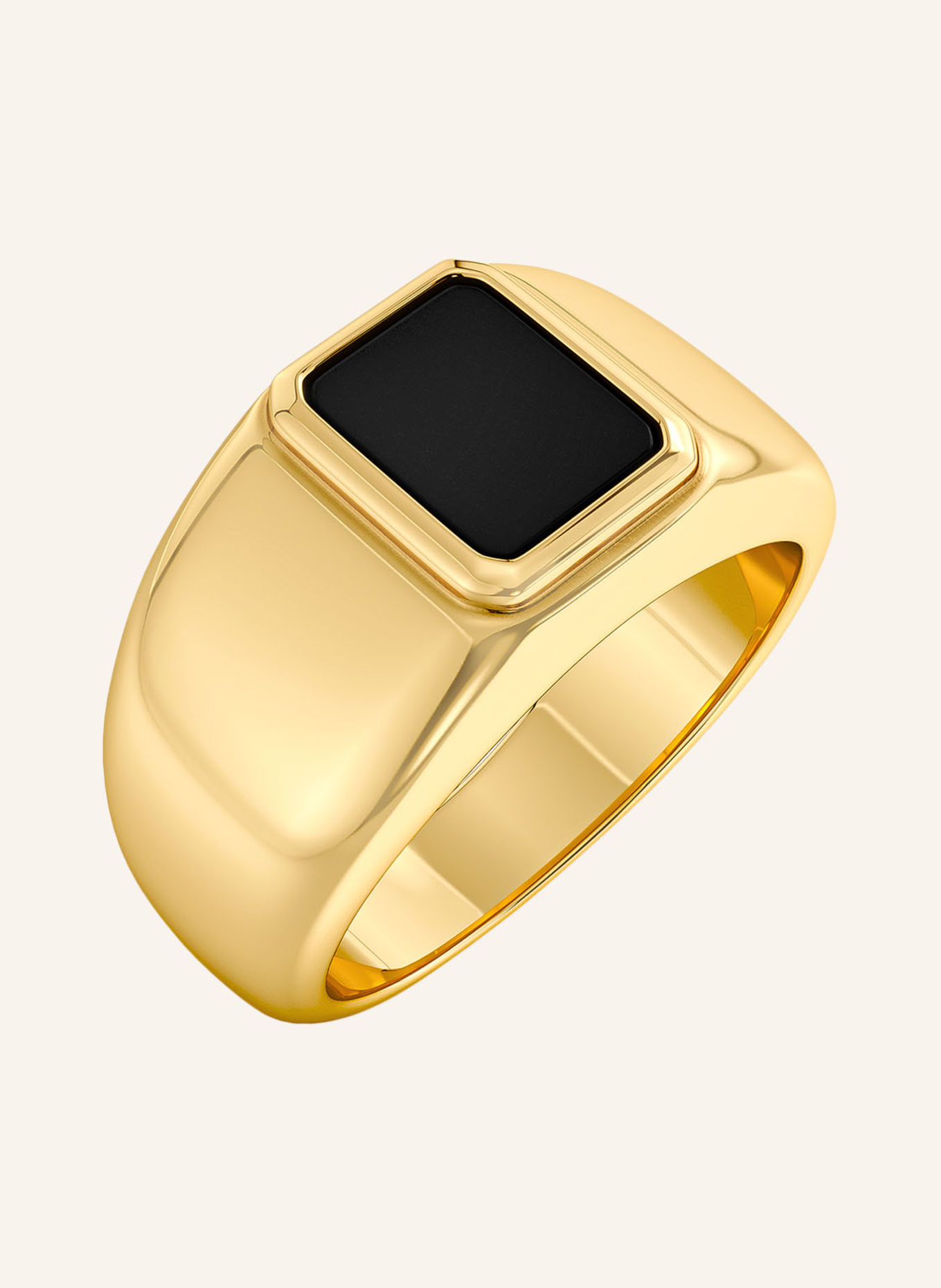 EDBLAD PHOENIX Ring: GOLD / BLACK