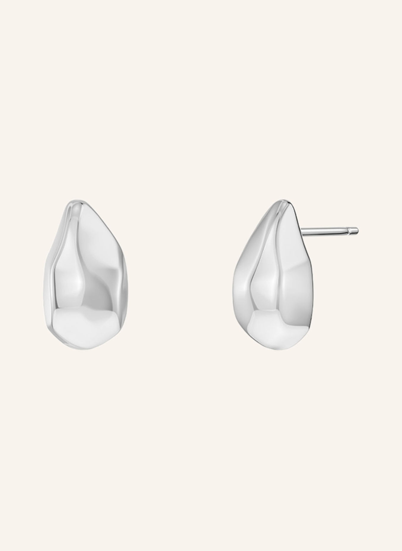 EDBLAD CRYSTALITE Stud Earrings: SILVER