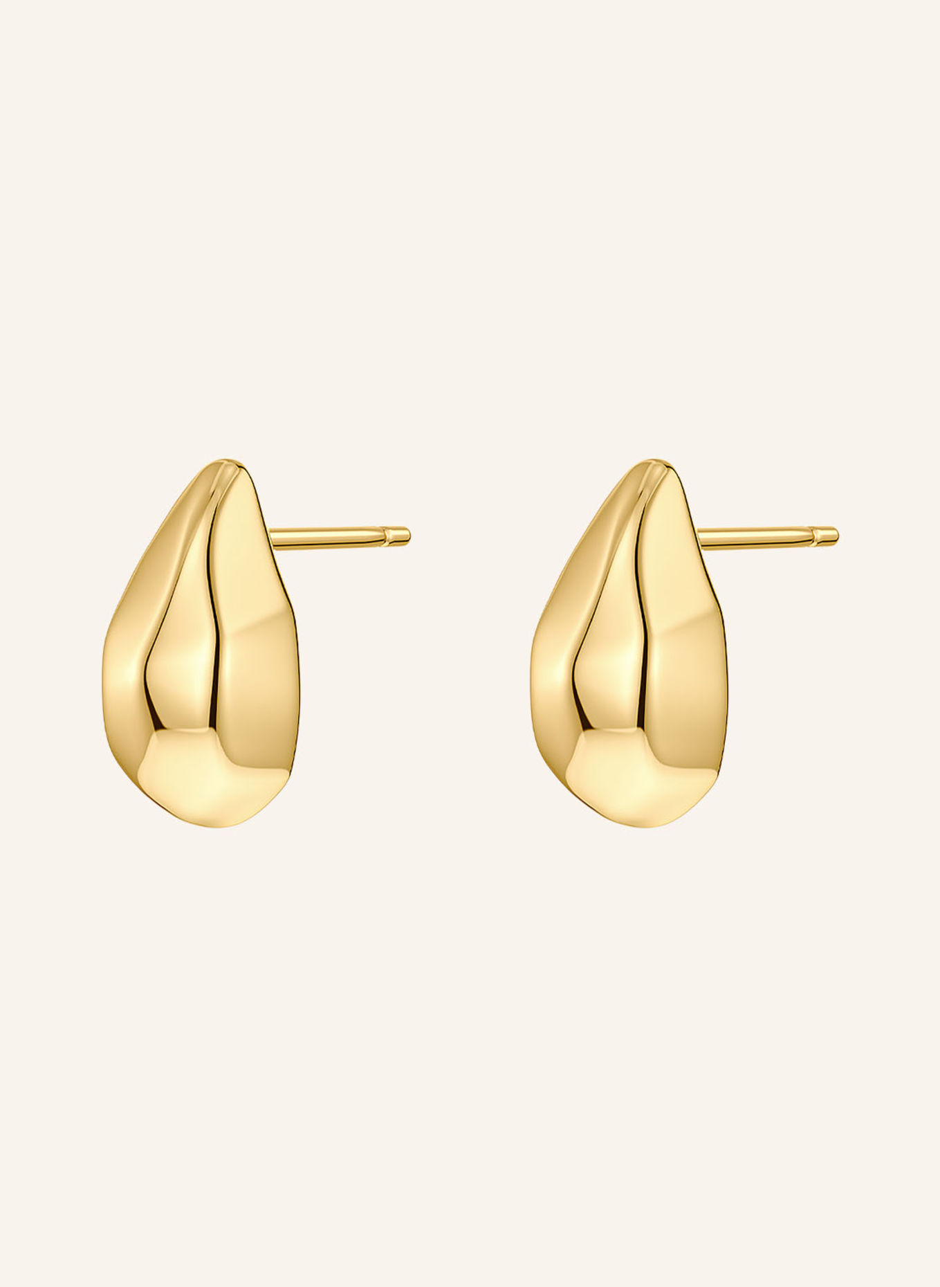 EDBLAD CRYSTALITE Stud Earrings: GOLD