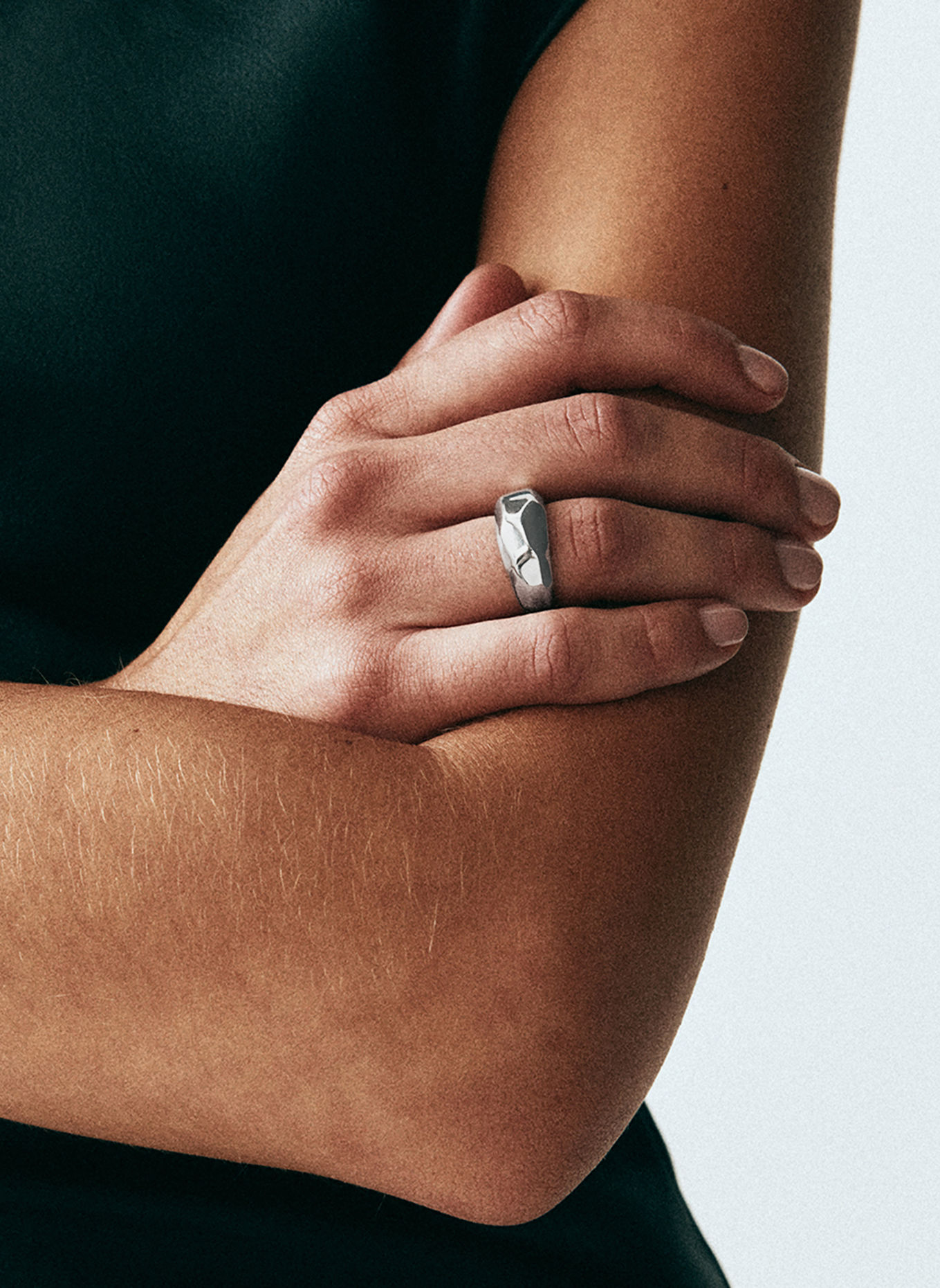 EDBLAD CRYSTALITE Ring: SILVER