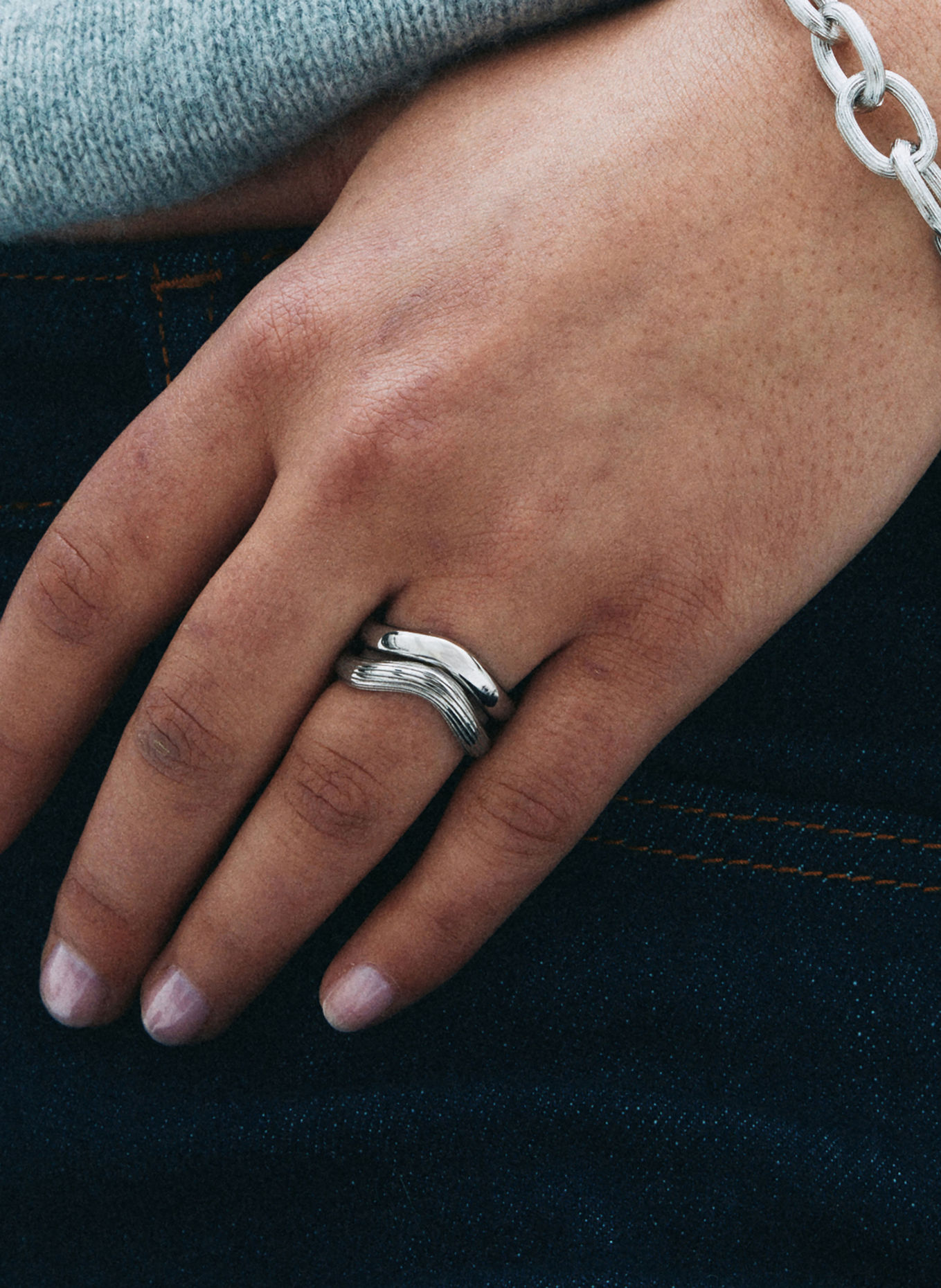 EDBLAD WILDERN Ring: SILVER