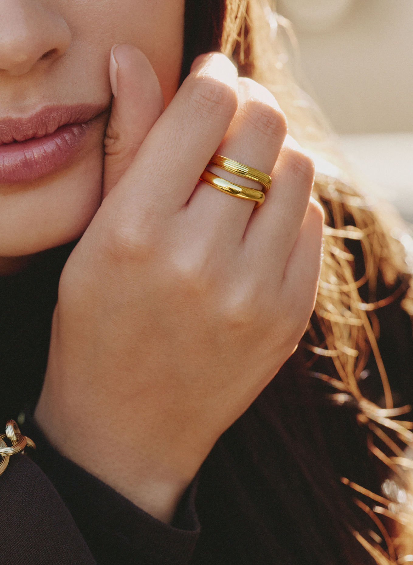 EDBLAD Ring WILDERN: GOLD