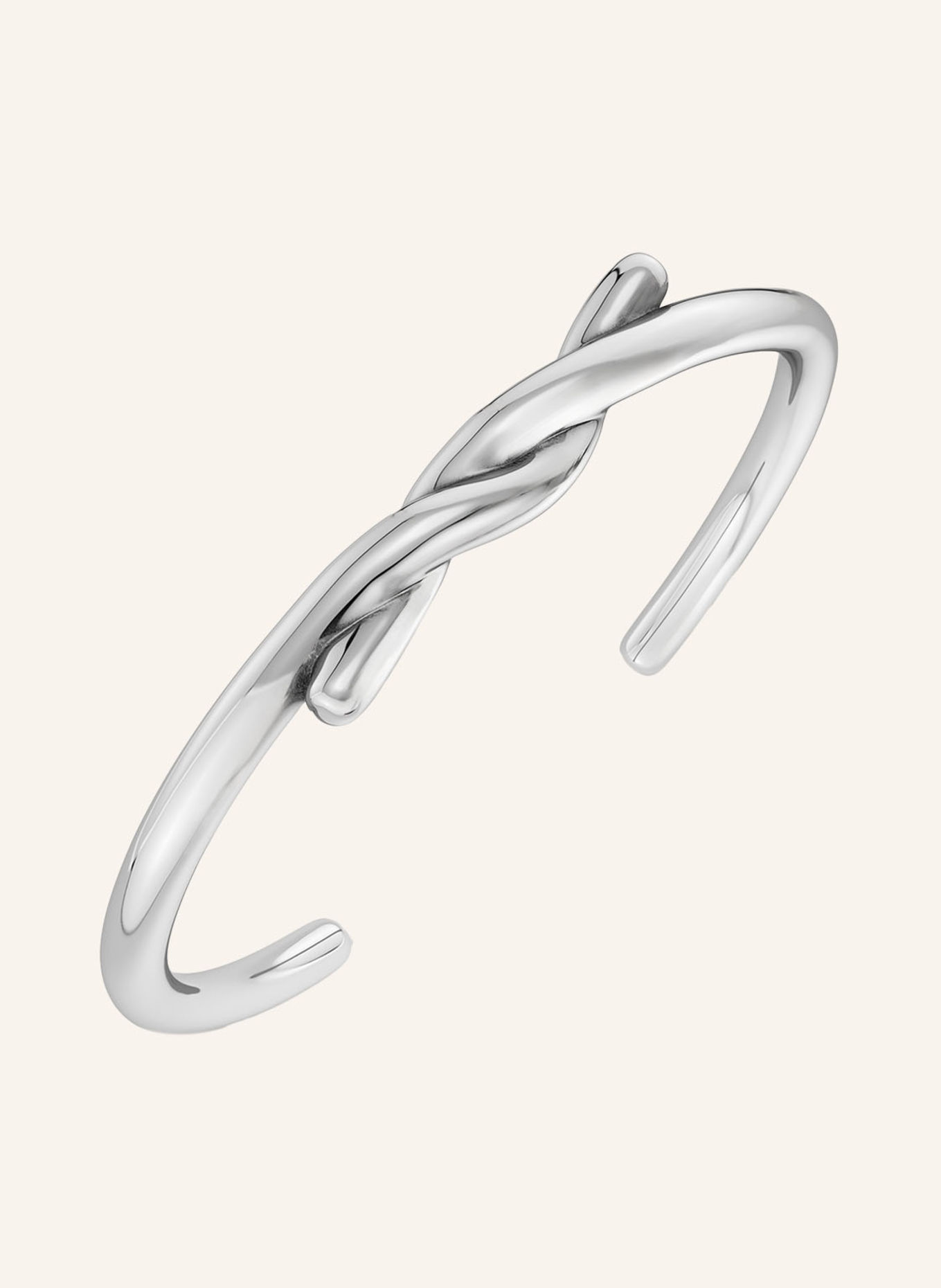 EDBLAD Armreif NOVEL KNOT: SILBER