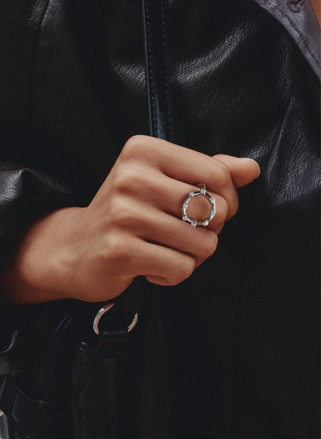 EDBLAD CELESTE Ring: SILVER / WHITE