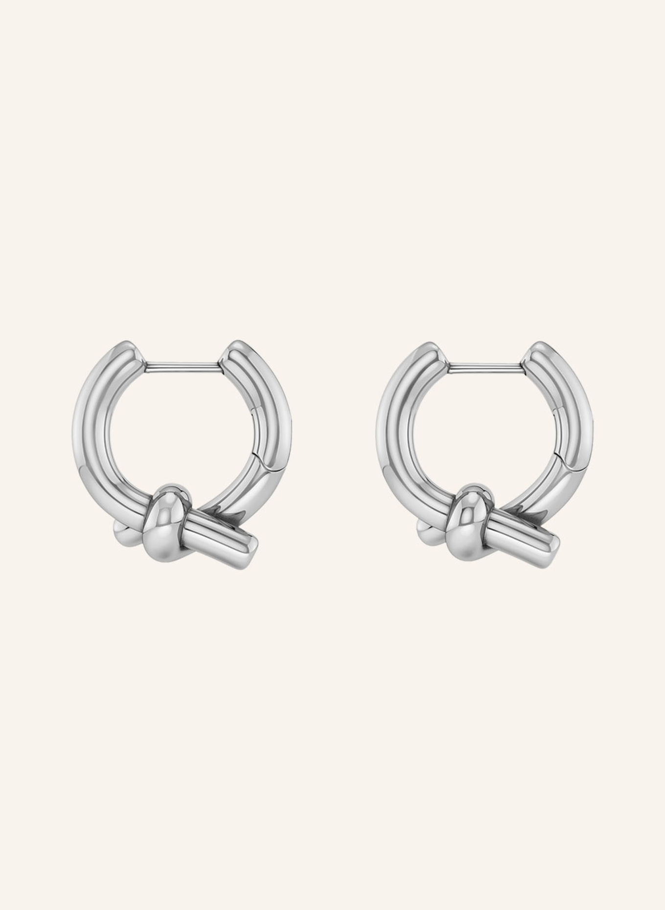 EDBLAD NOVEL Hoop earrings: SILVER