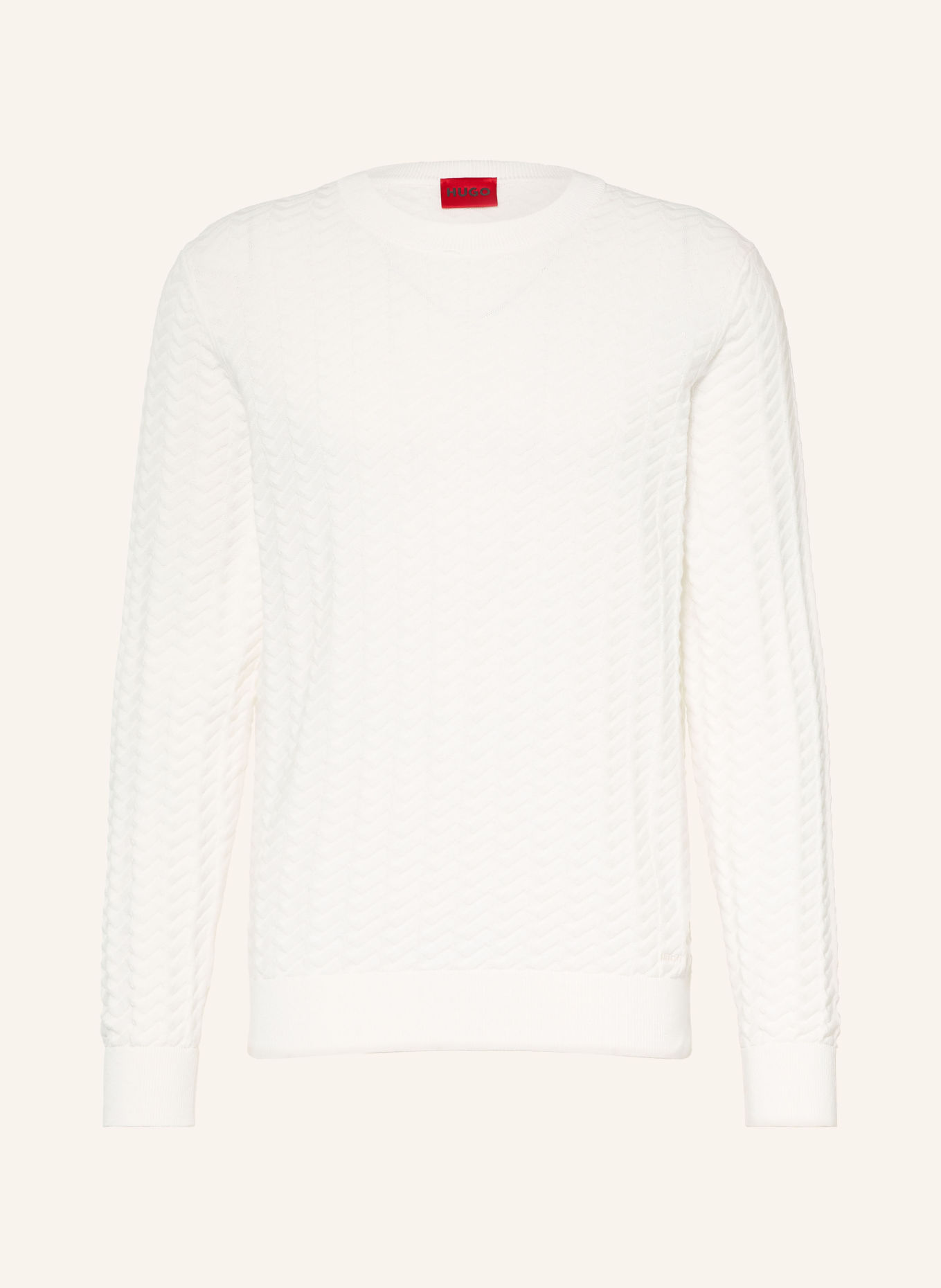 HUGO Pullover SIMOND: WEISS