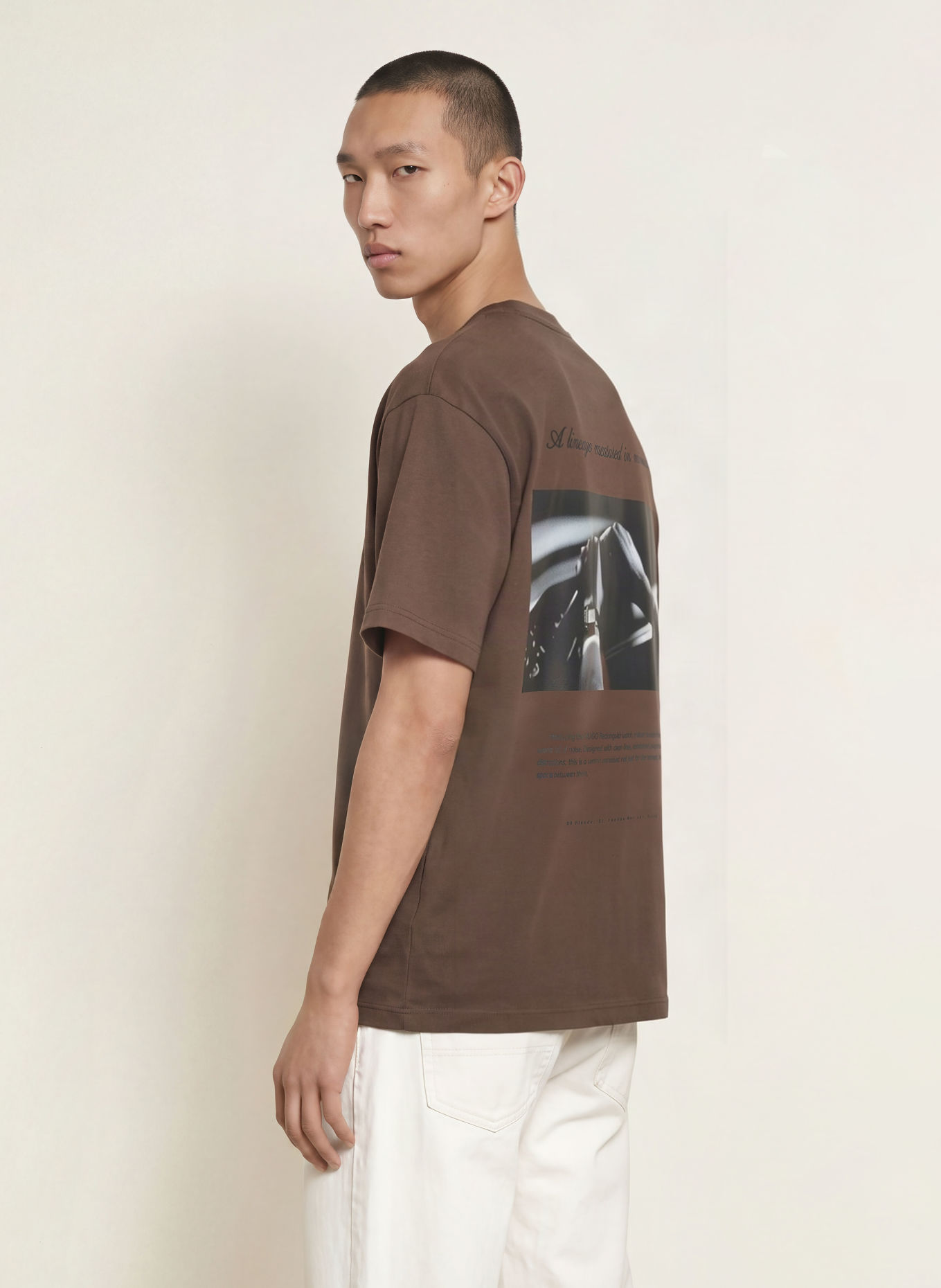 HUGO T-shirt DEVROLO: BRUIN