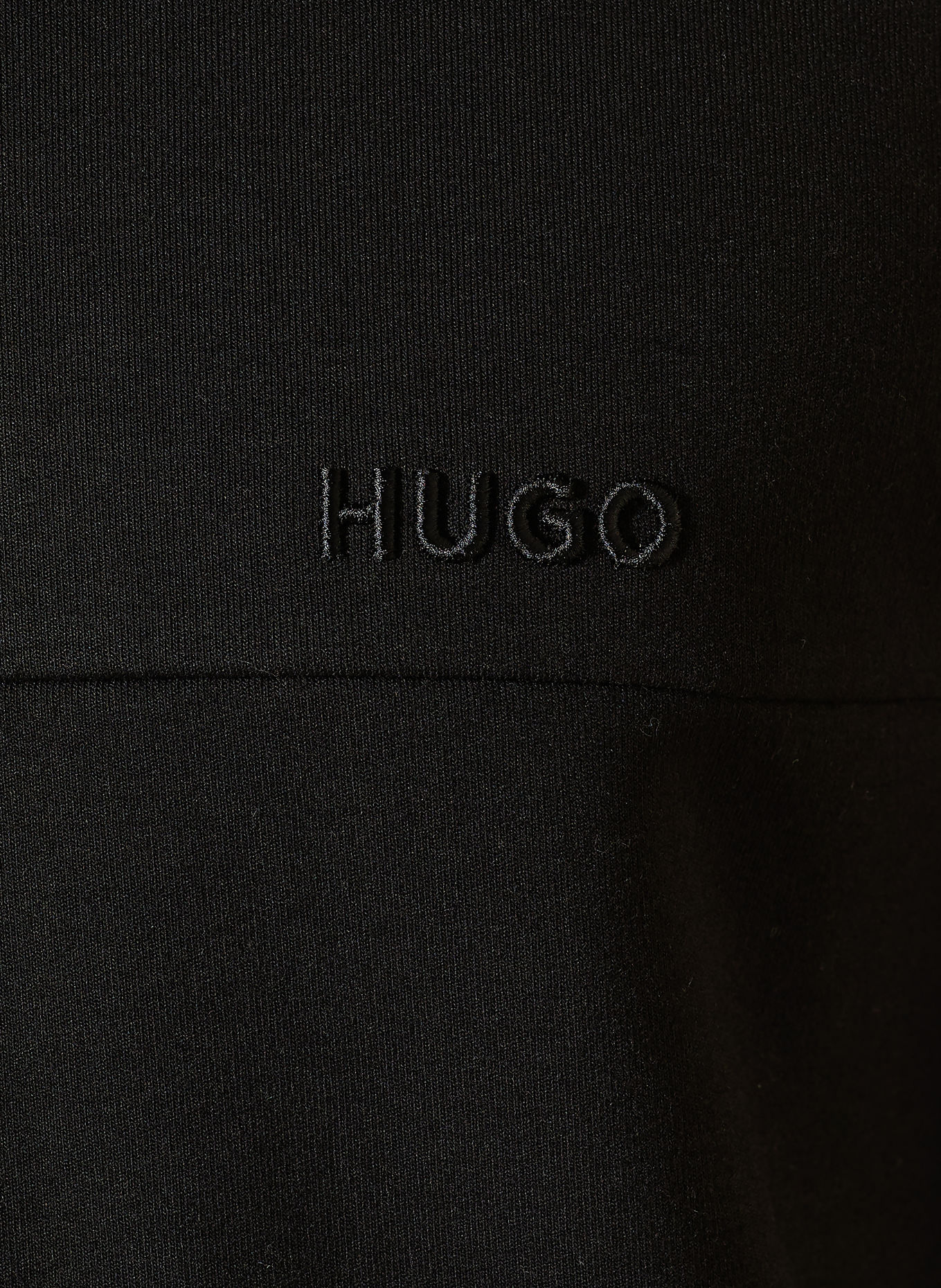 HUGO Haut à col roulé DERENOLO: NOIR