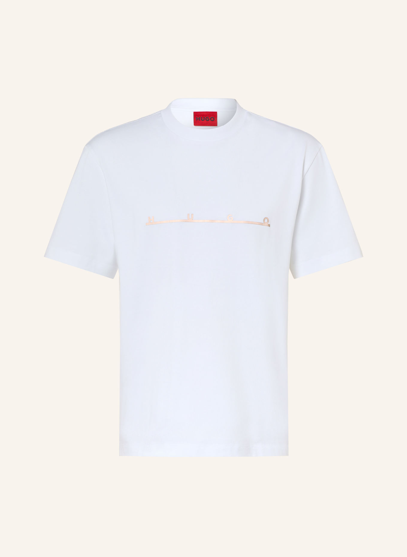 HUGO T-shirt DATRIK: BLANC
