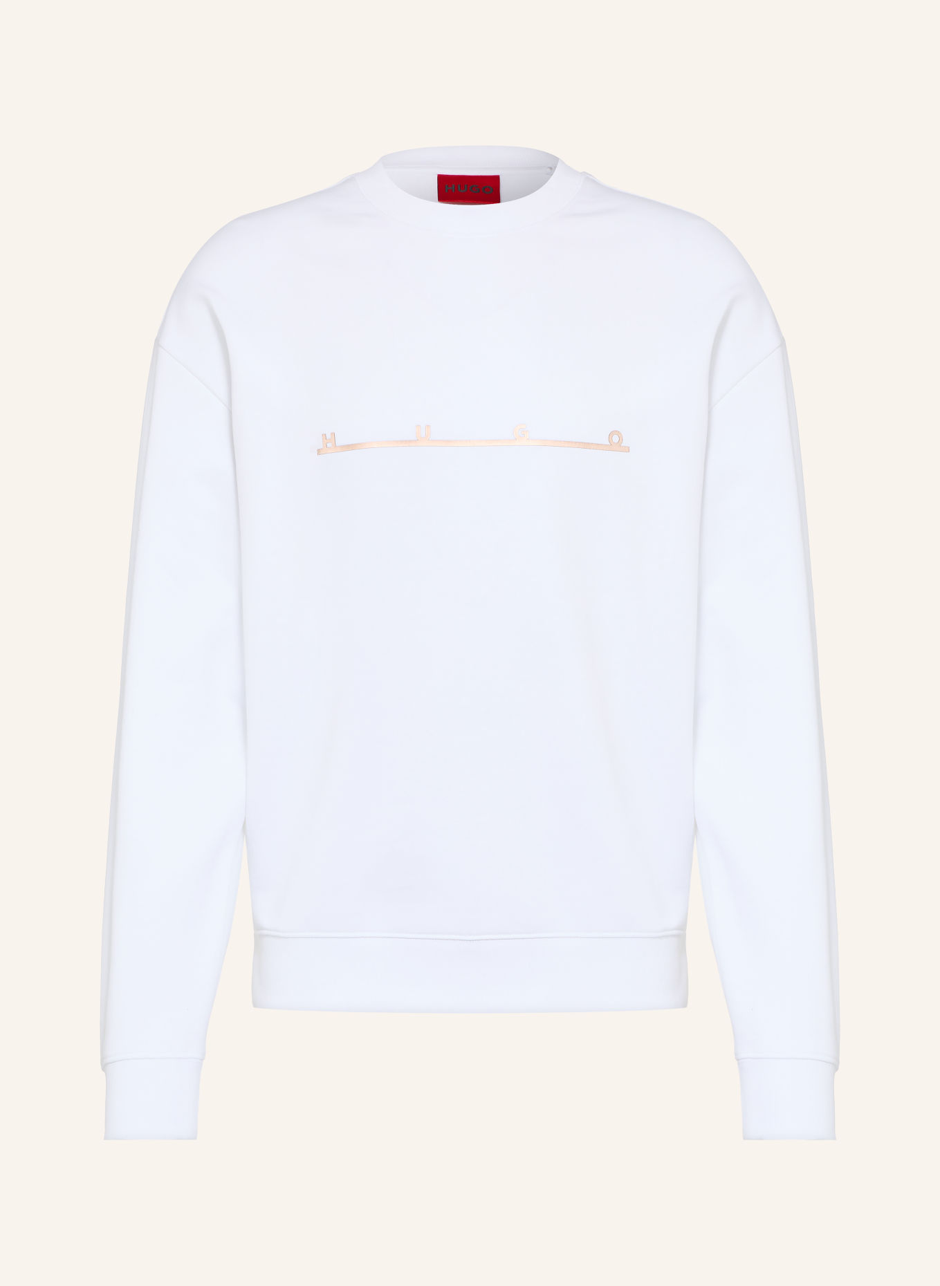 HUGO Sweatshirt DATRISWEAT: WIT