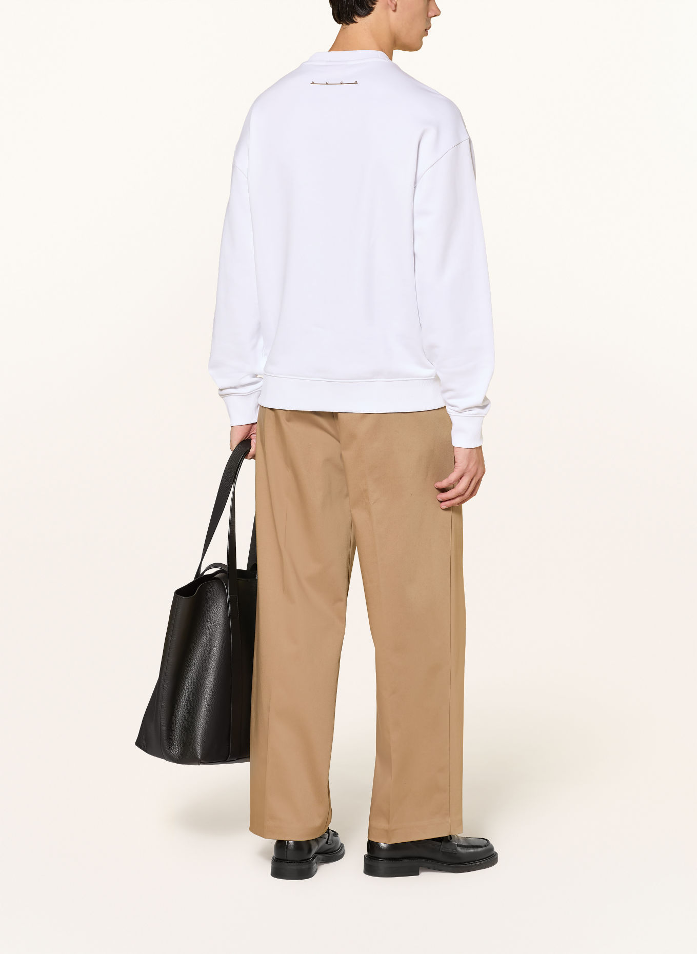 HUGO Sweatshirt DATRISWEAT: WIT