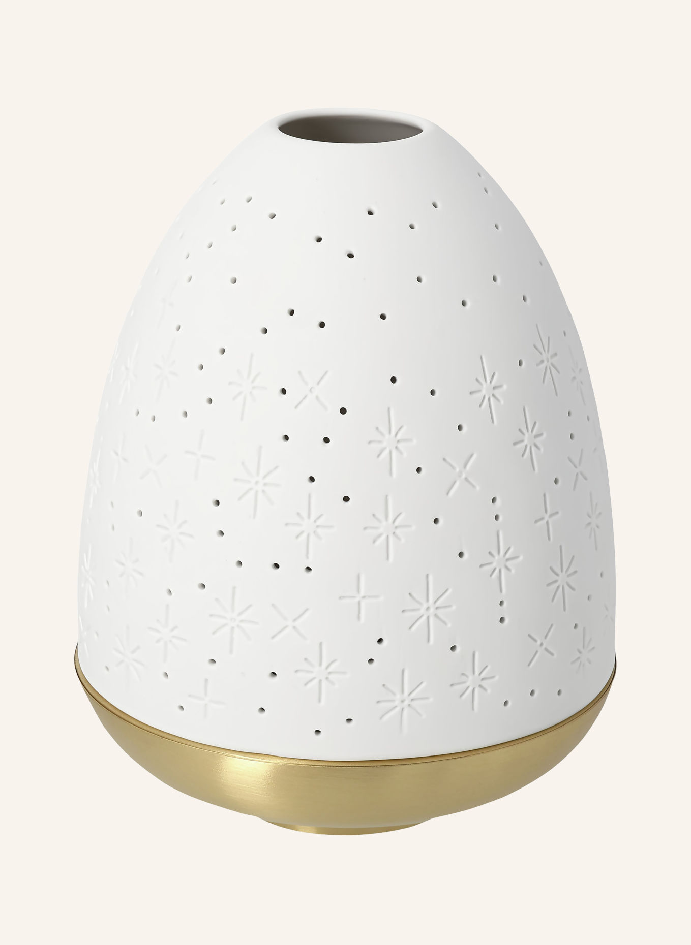 RÄDER Tealight holder MIXED STARS: WHITE / GOLD