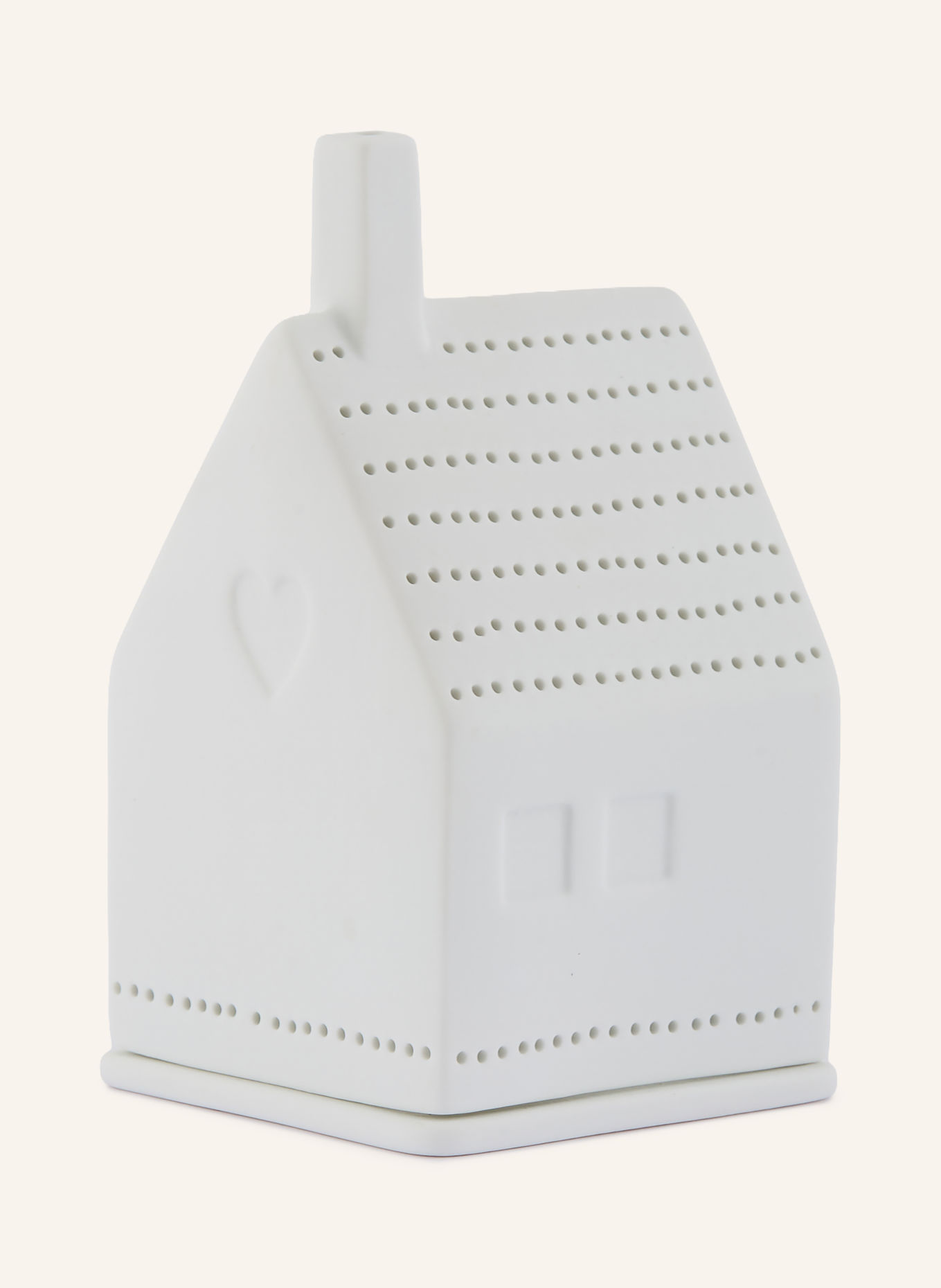 RÄDER LICHTHAUS HEART Tealight holder: WHITE