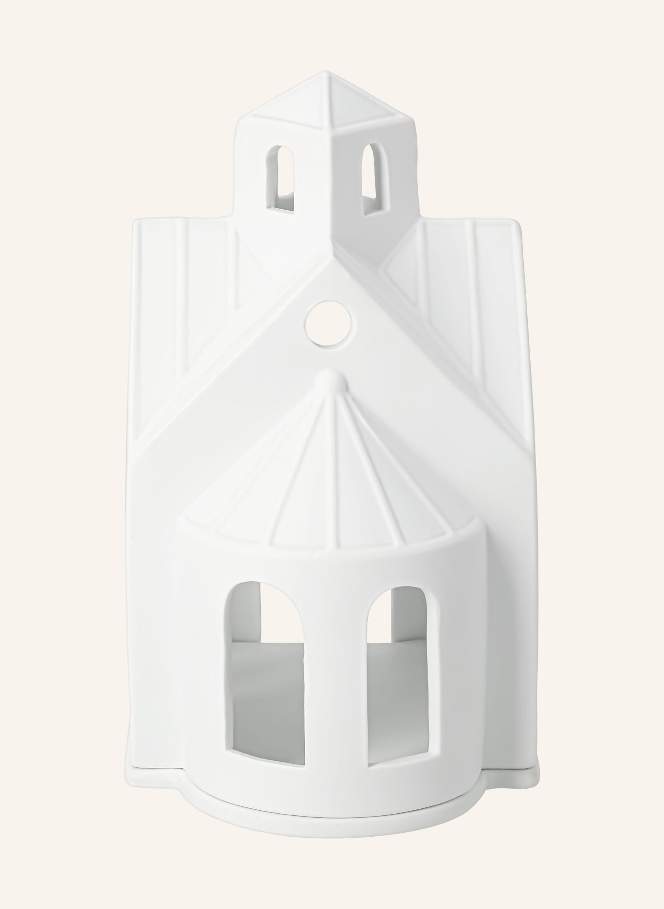 RÄDER Figurină decorativă „LICHTHAUS BERGKAPELLE”: ALB