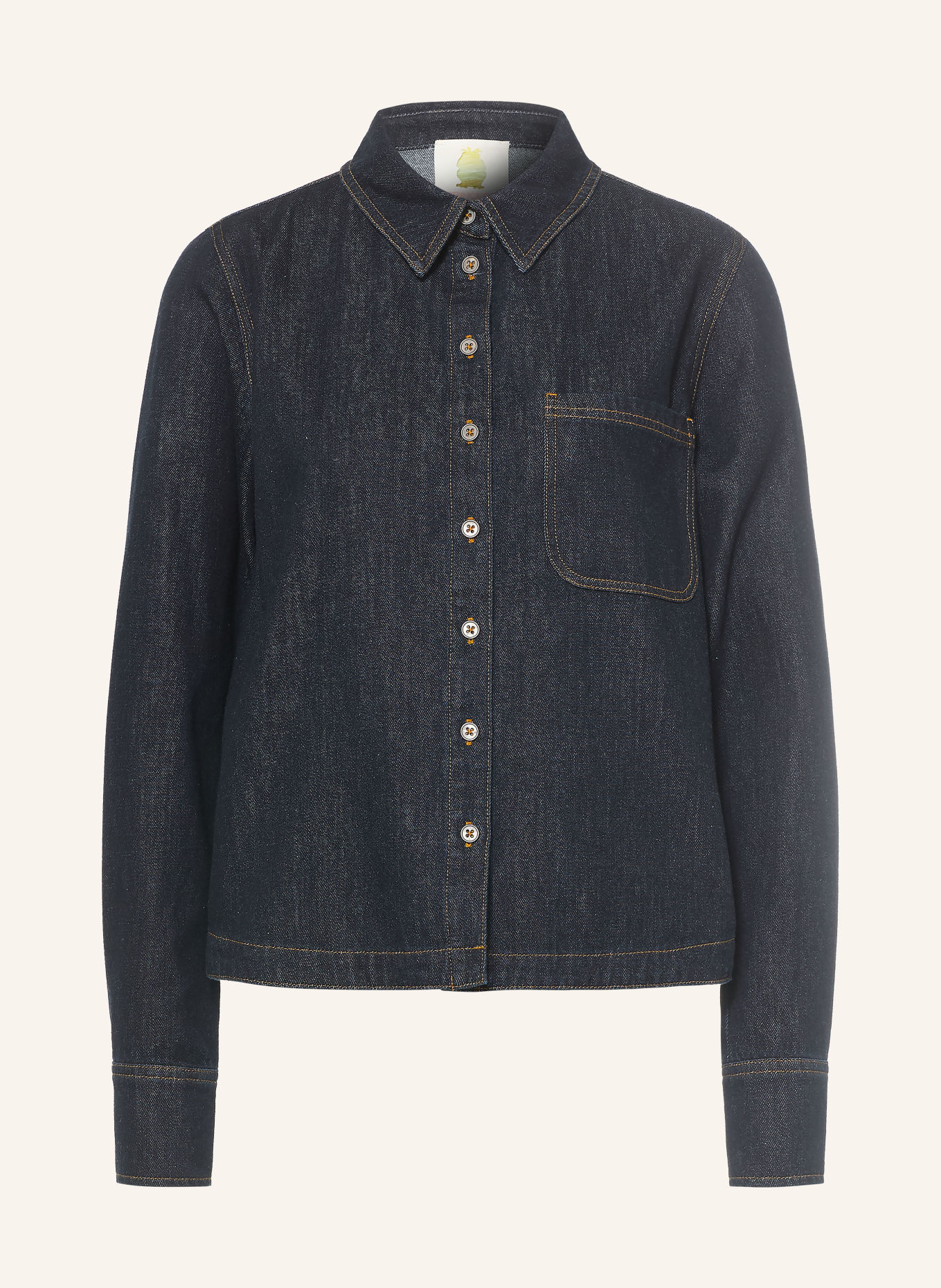 Princess GOES HOLLYWOOD Jeansbluse: DUNKELBLAU