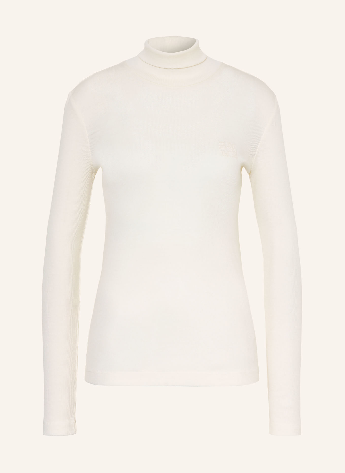 Max Mara CONO Turtleneck top: ECRU