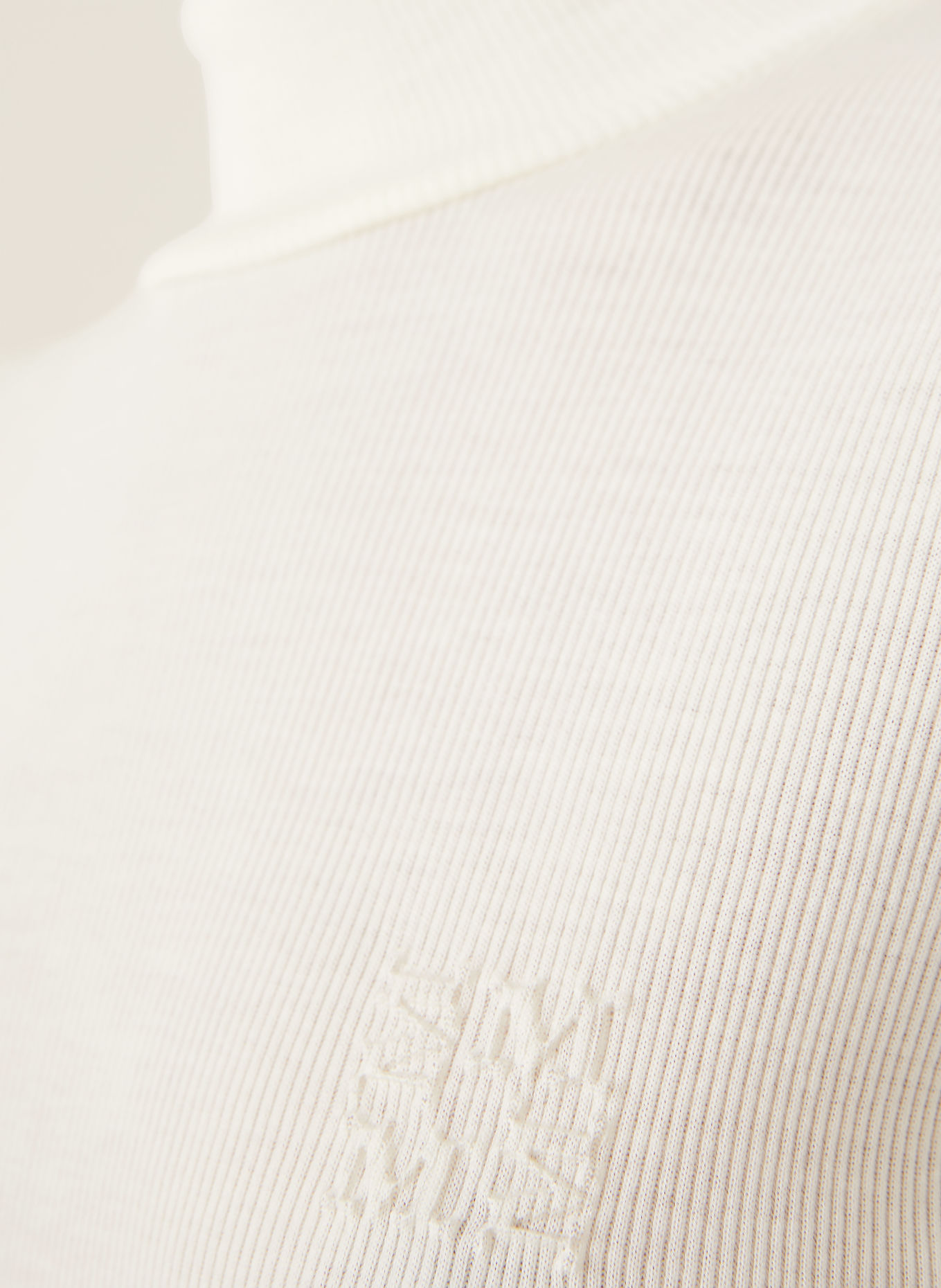Max Mara CONO Turtleneck top: ECRU