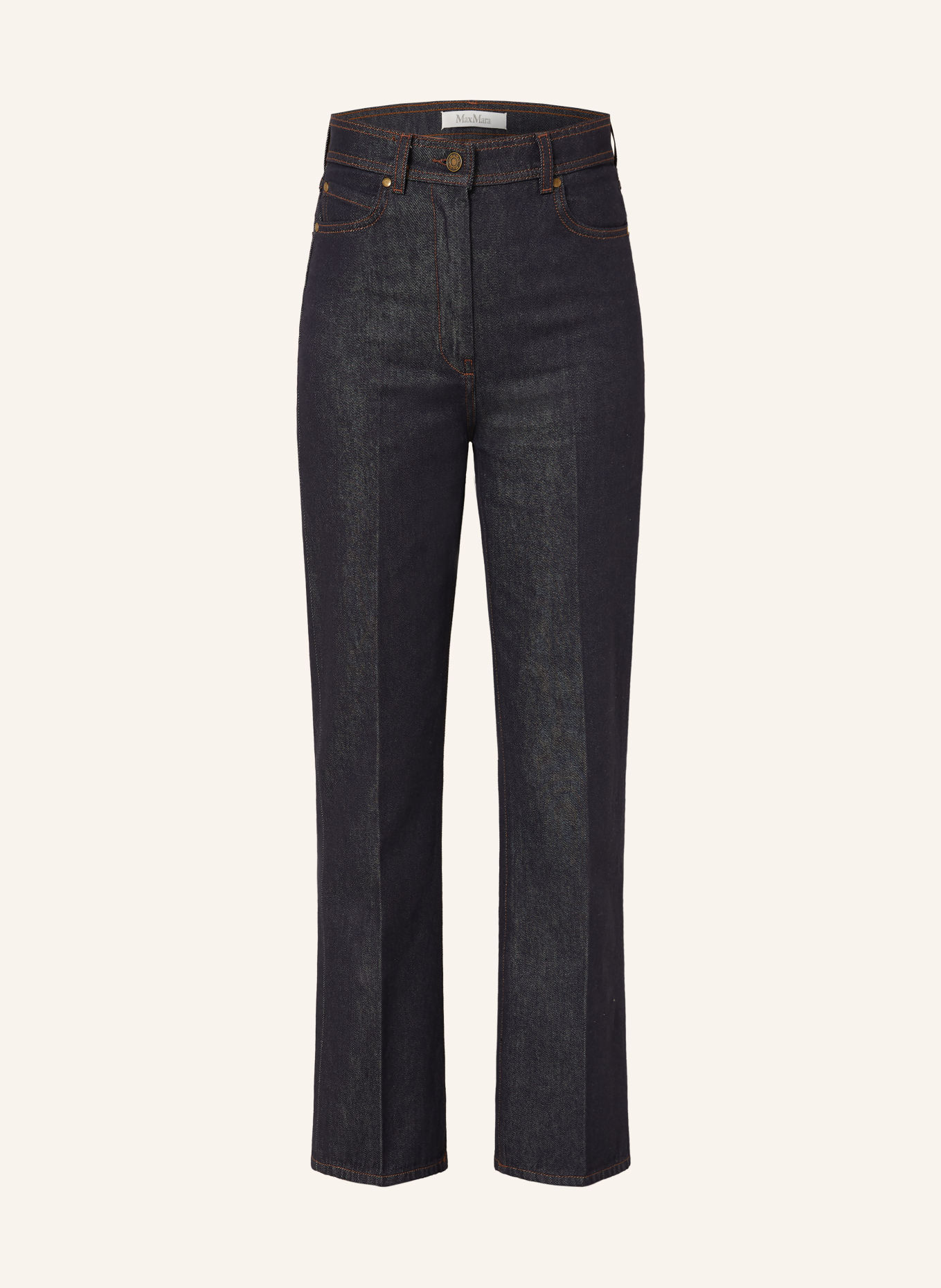 Max Mara Straight Jeans ABBONO: 001 MIDNIGHTBLUE