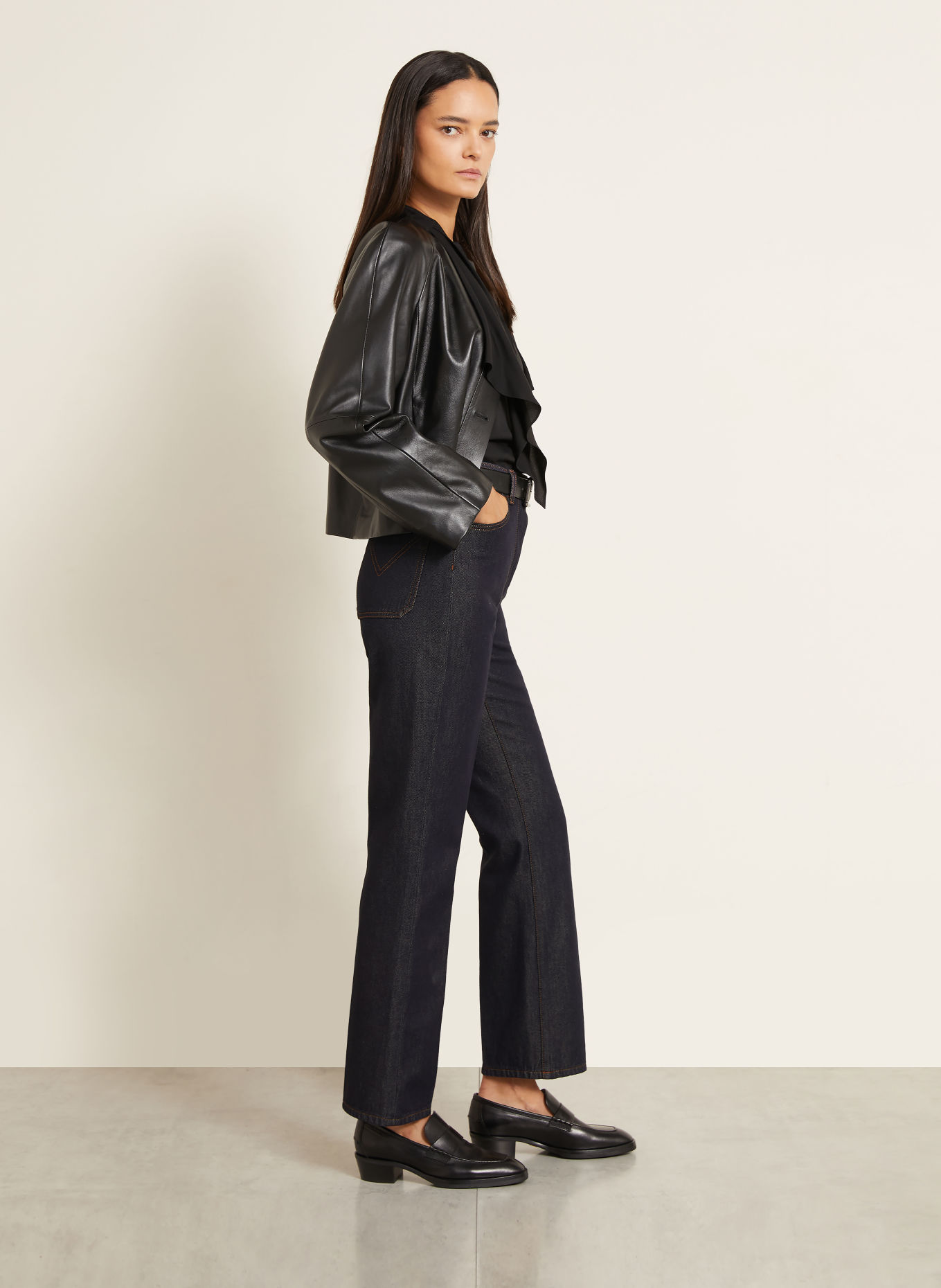 Max Mara Straight Jeans ABBONO: 001 MIDNIGHTBLUE
