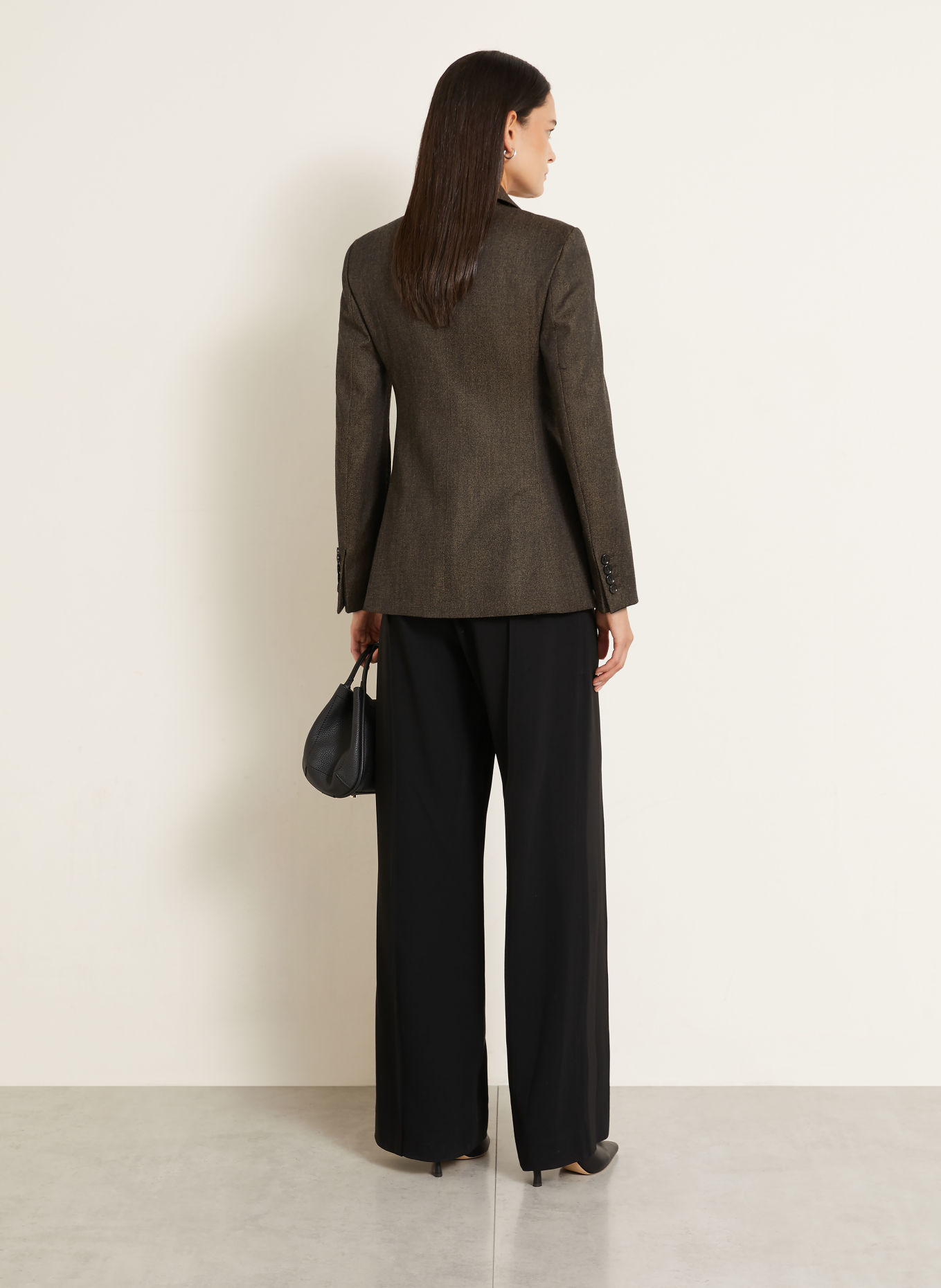 Max Mara Blazer NEUTRO: ZWART / BRUIN