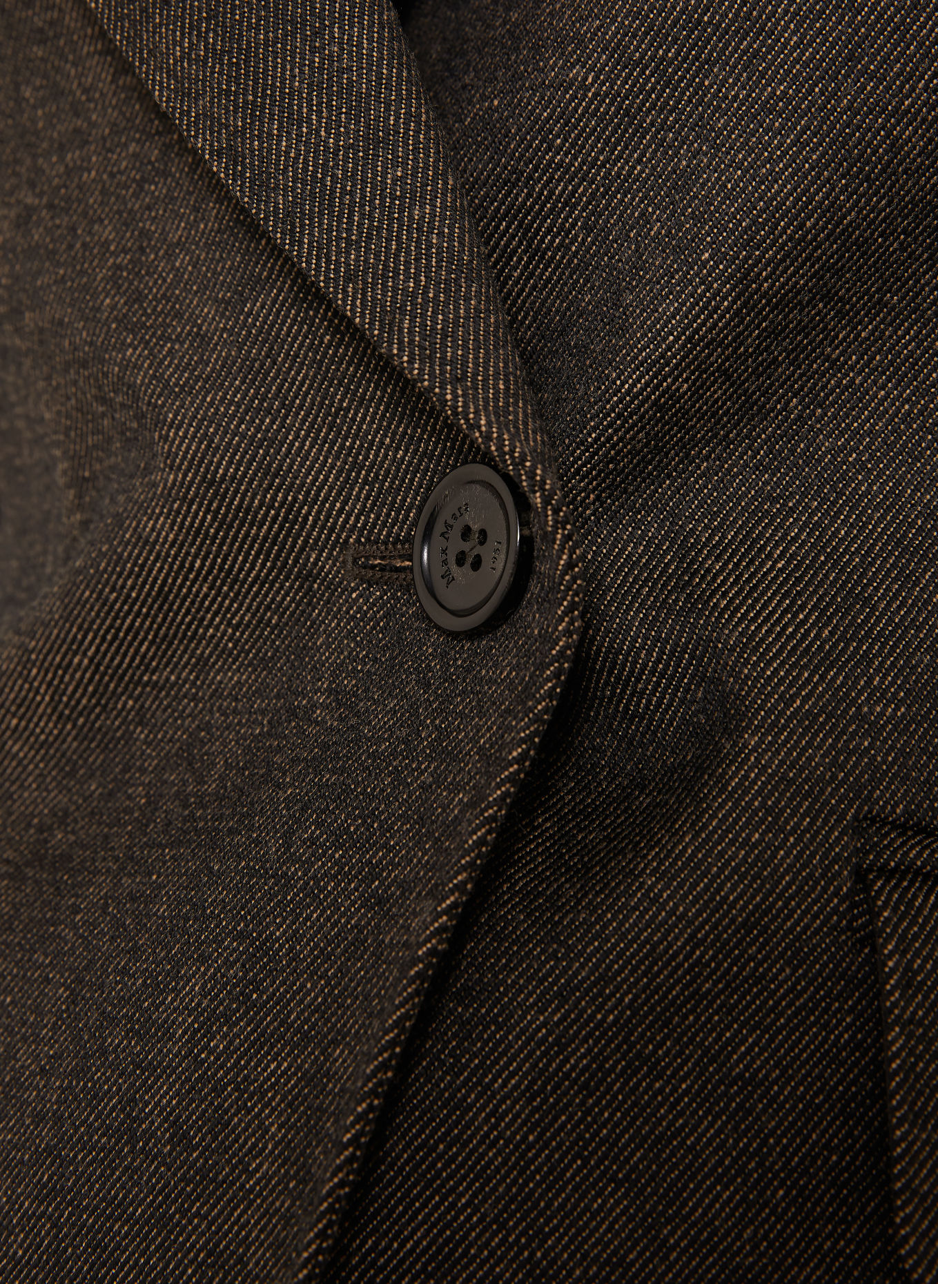 Max Mara Blazer NEUTRO: ZWART / BRUIN